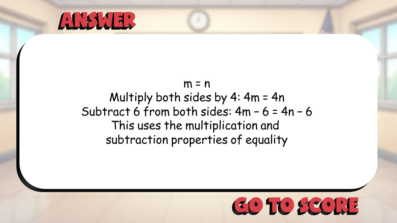 Properties of Equality & Congruence BIG TERRIBLE GAME - Geometry Math Review