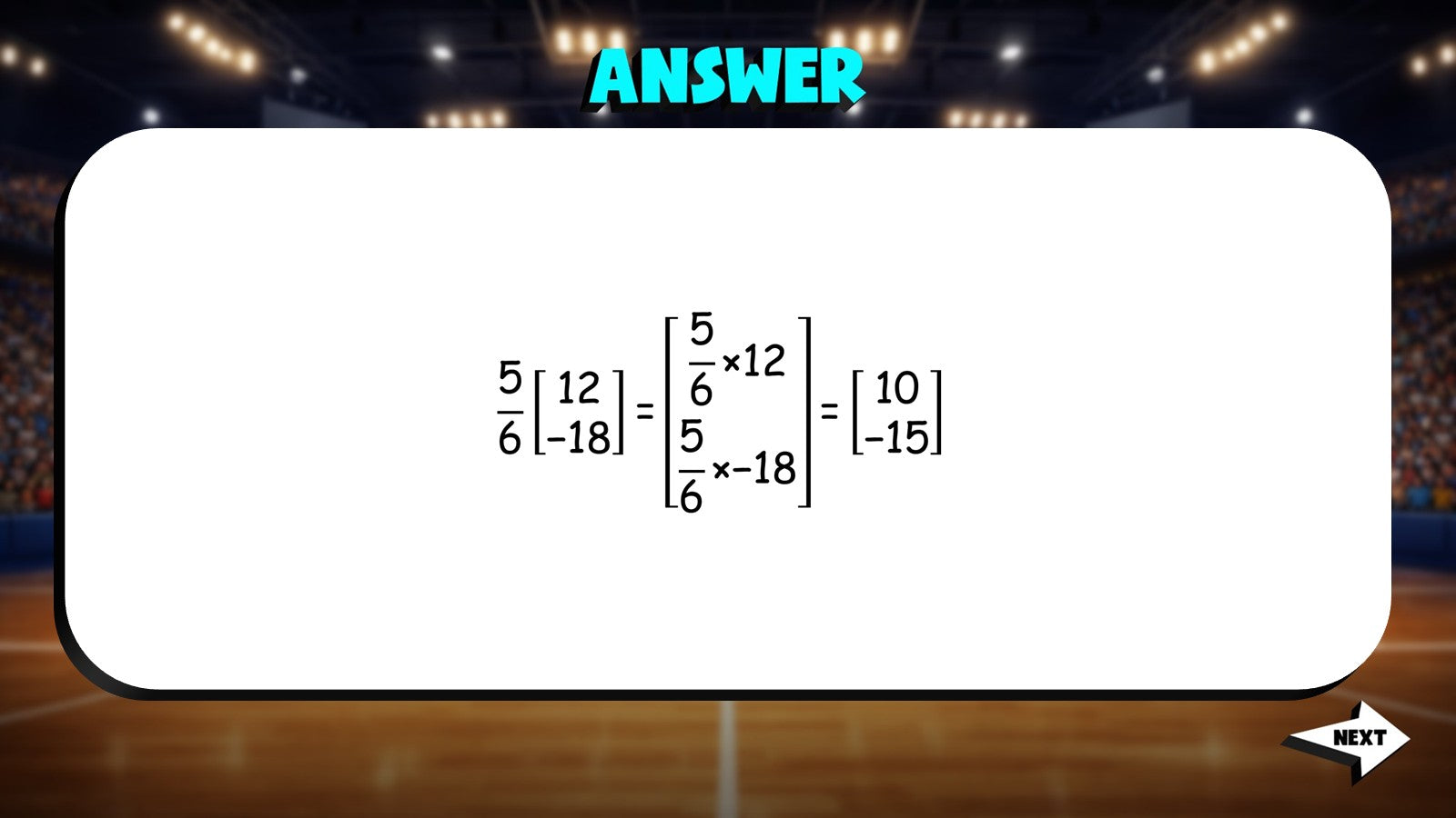 Vector Operations TRASHKETBALL Math Game - No Prep Algebra 2 Review Activity