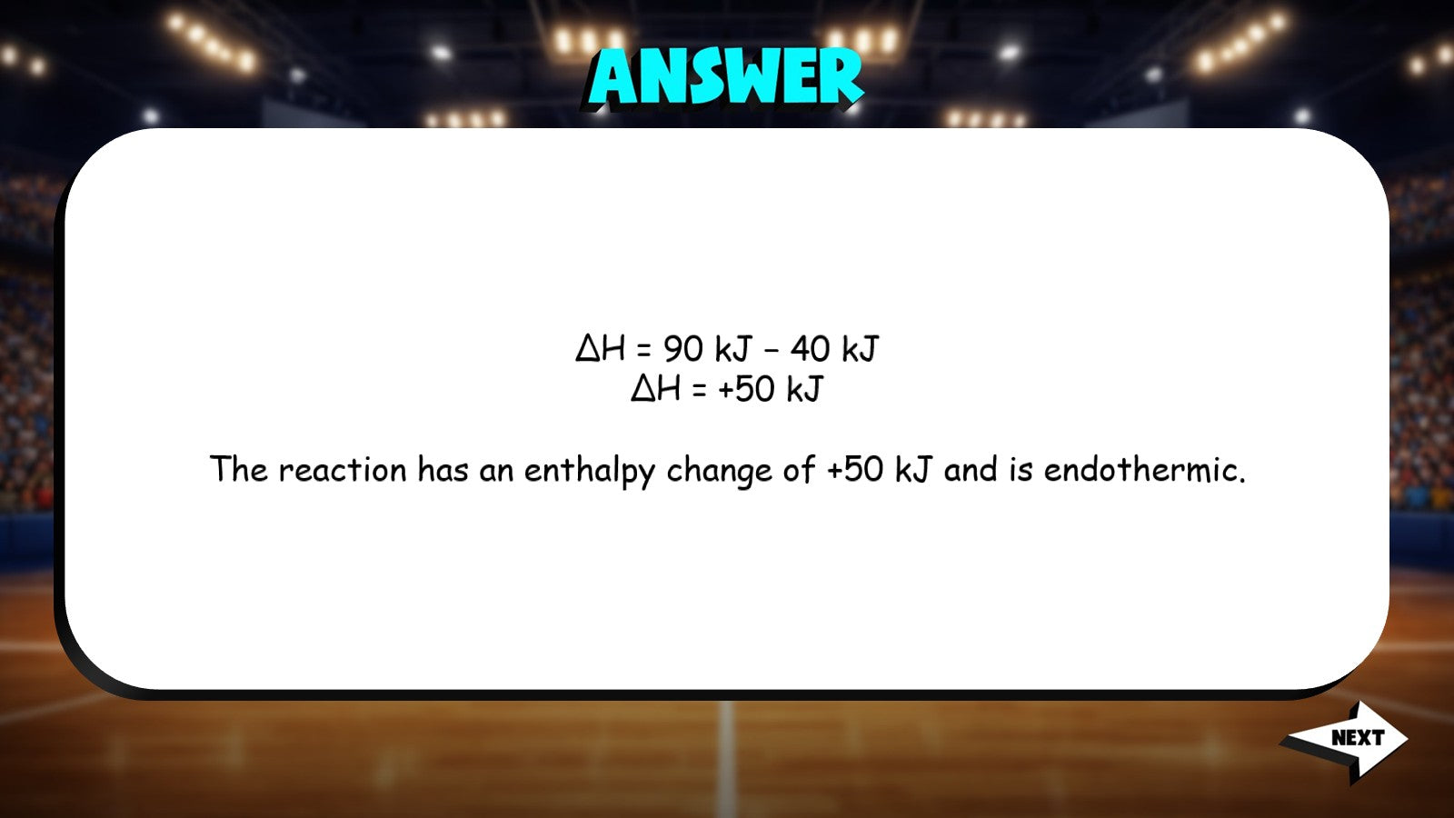 Endothermic Processes TRASHKETBALL Science Game - No Prep Chemistry Review