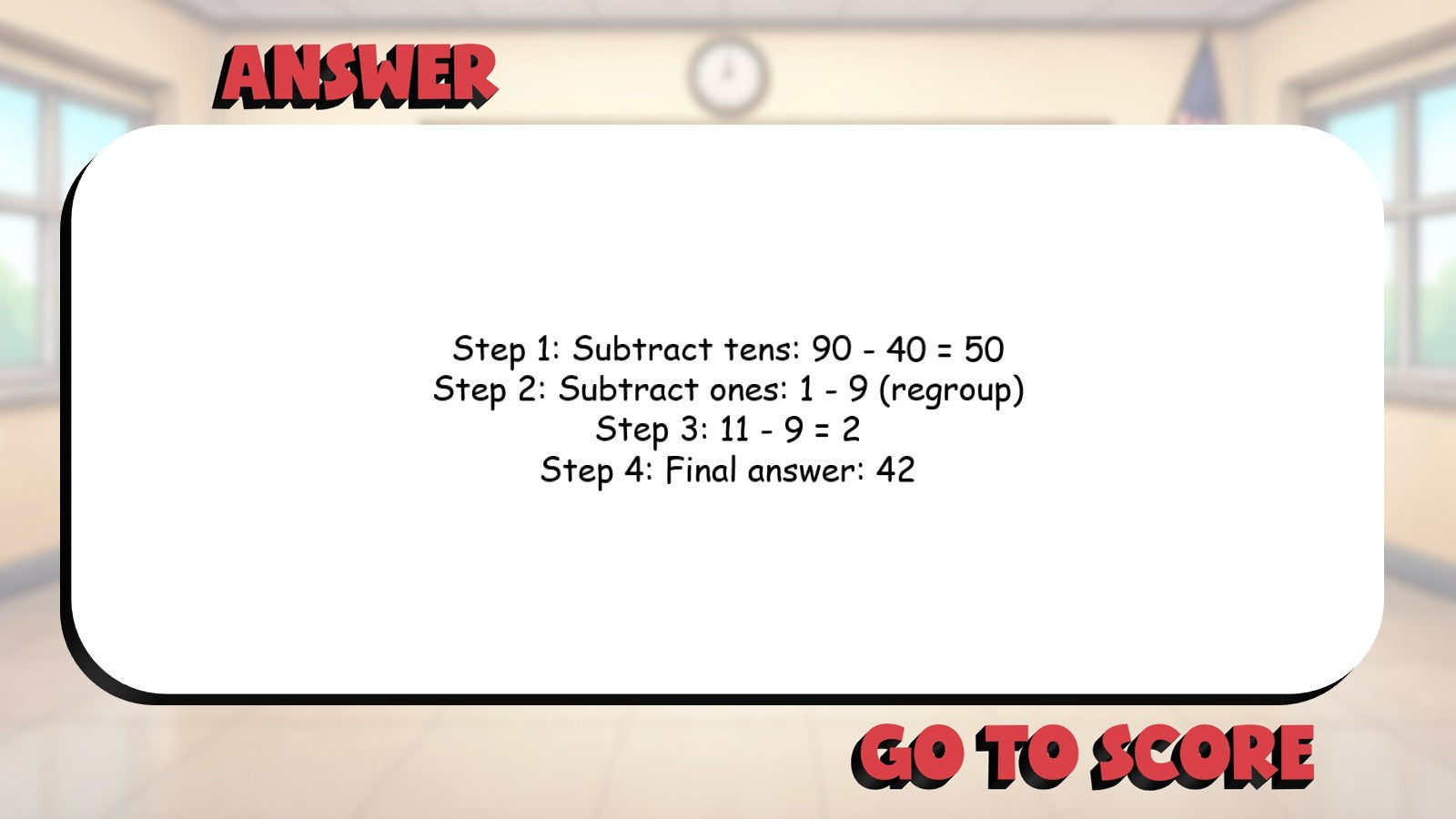 Writing Out a Math Strategy BIG TERRIBLE GAME - No Prep Grade 3 Math Review