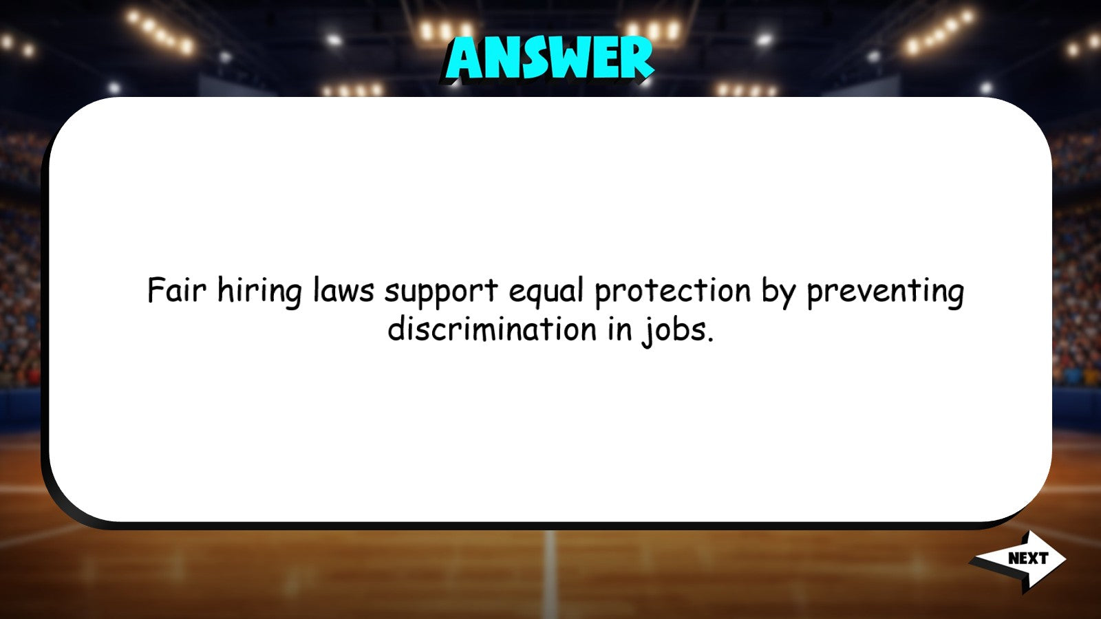 Equal Protection Under Law TRASHKETBALL Socials Game - No Prep Grade 4 Review