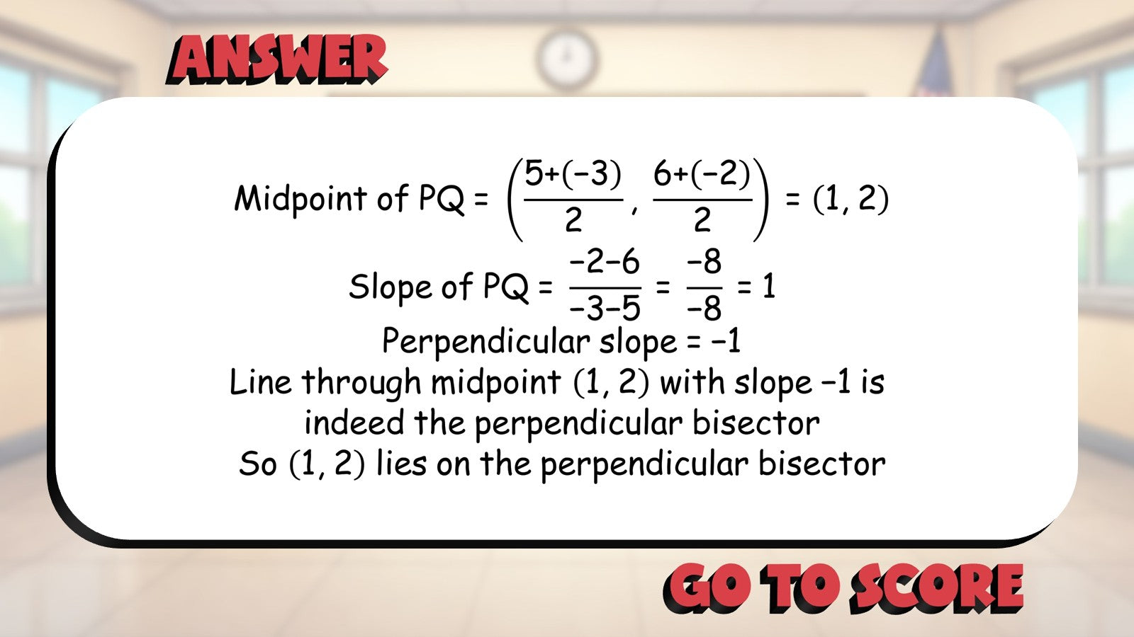 Midpoints and Bisectors BIG TERRIBLE GAME - No Prep Geometry Math Review