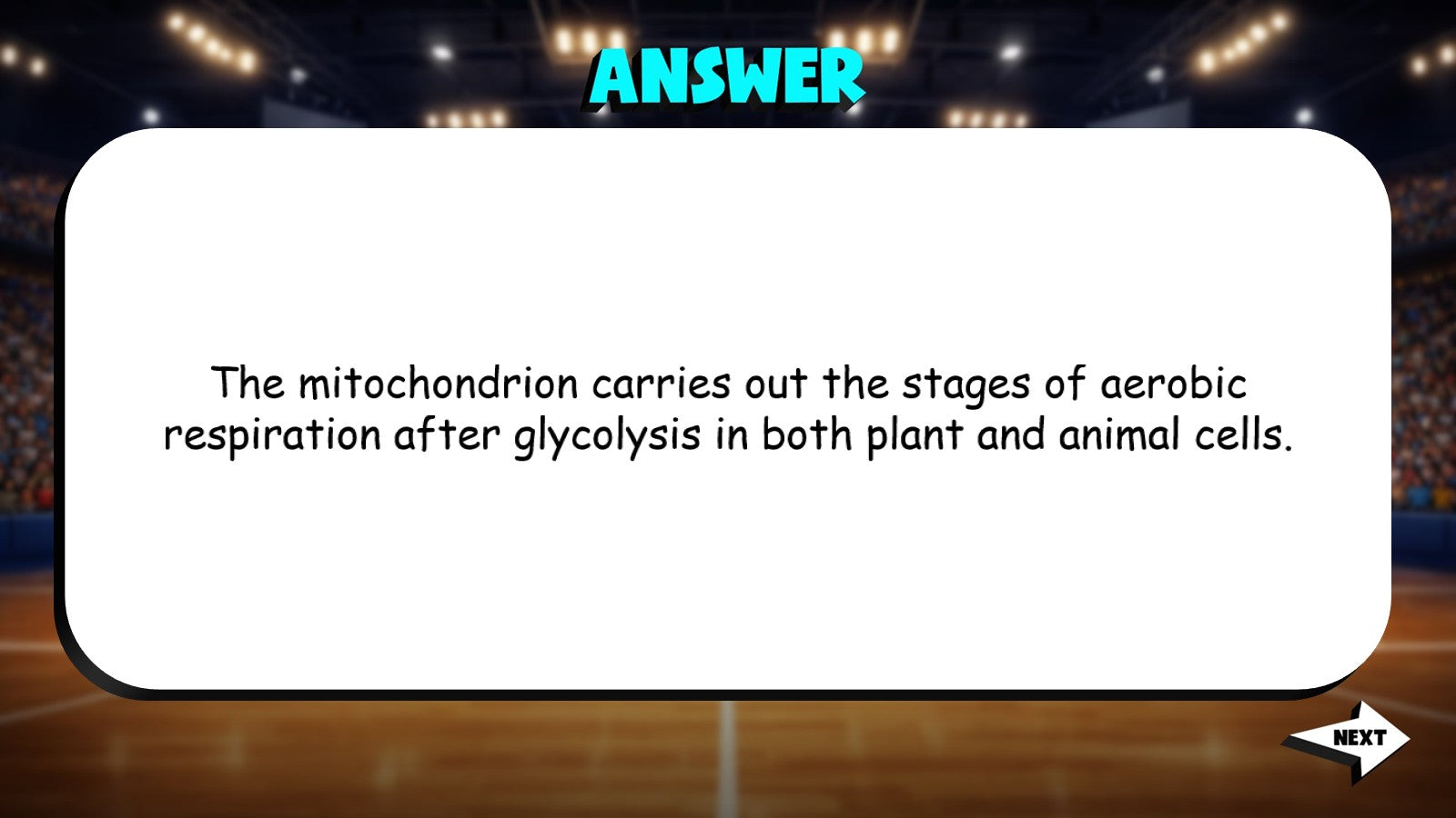 Aerobic Respiration Overview TRASHKETBALL Science Game - No Prep Biology Review
