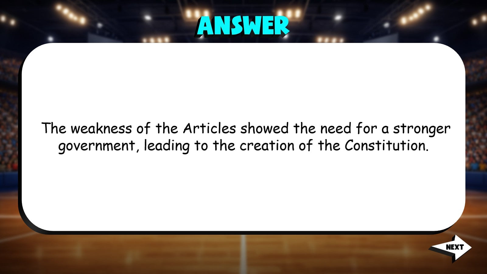 What Was the Constitutional Convention TRASHKETBALL Socials Game - Grade 4