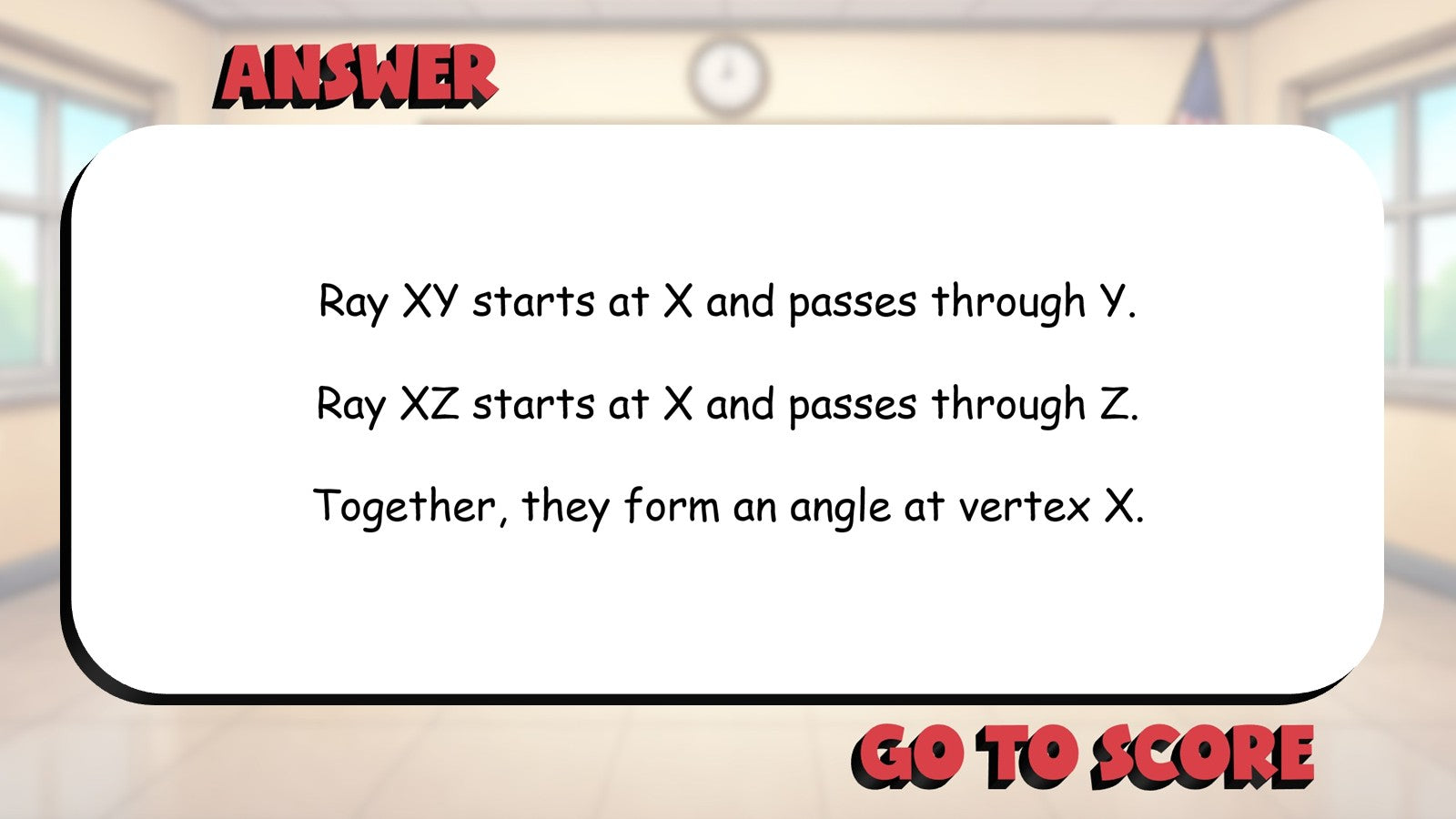 Undefined Terms and Basics BIG TERRIBLE GAME - No Prep Geometry Math Review