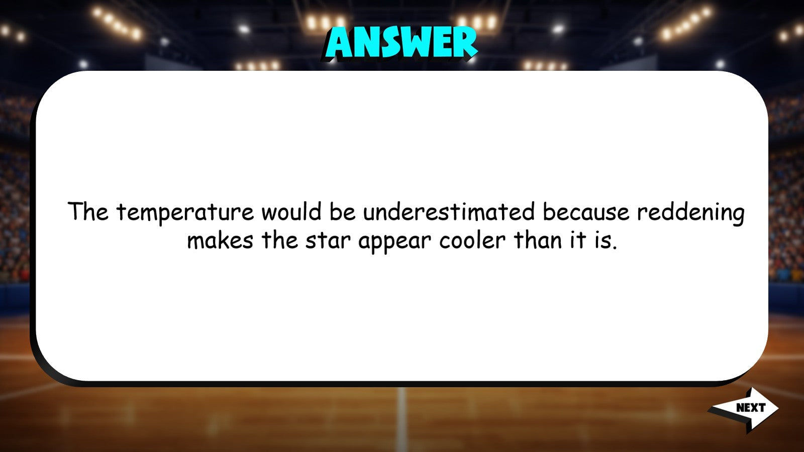 Color & Temperature TRASHKETBALL Science Game - No Prep Astronomy Review