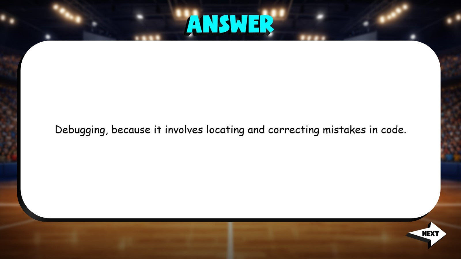 What is Coding TRASHKETBALL Science Game - No Prep Grade 6 Review Activity