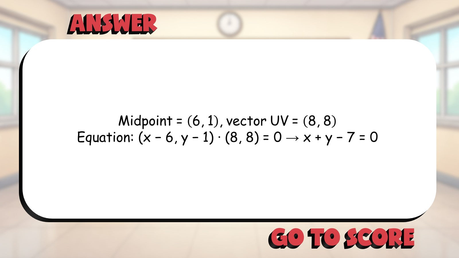 Perpendicular Bisectors BIG TERRIBLE GAME - No Prep Geometry Math Review