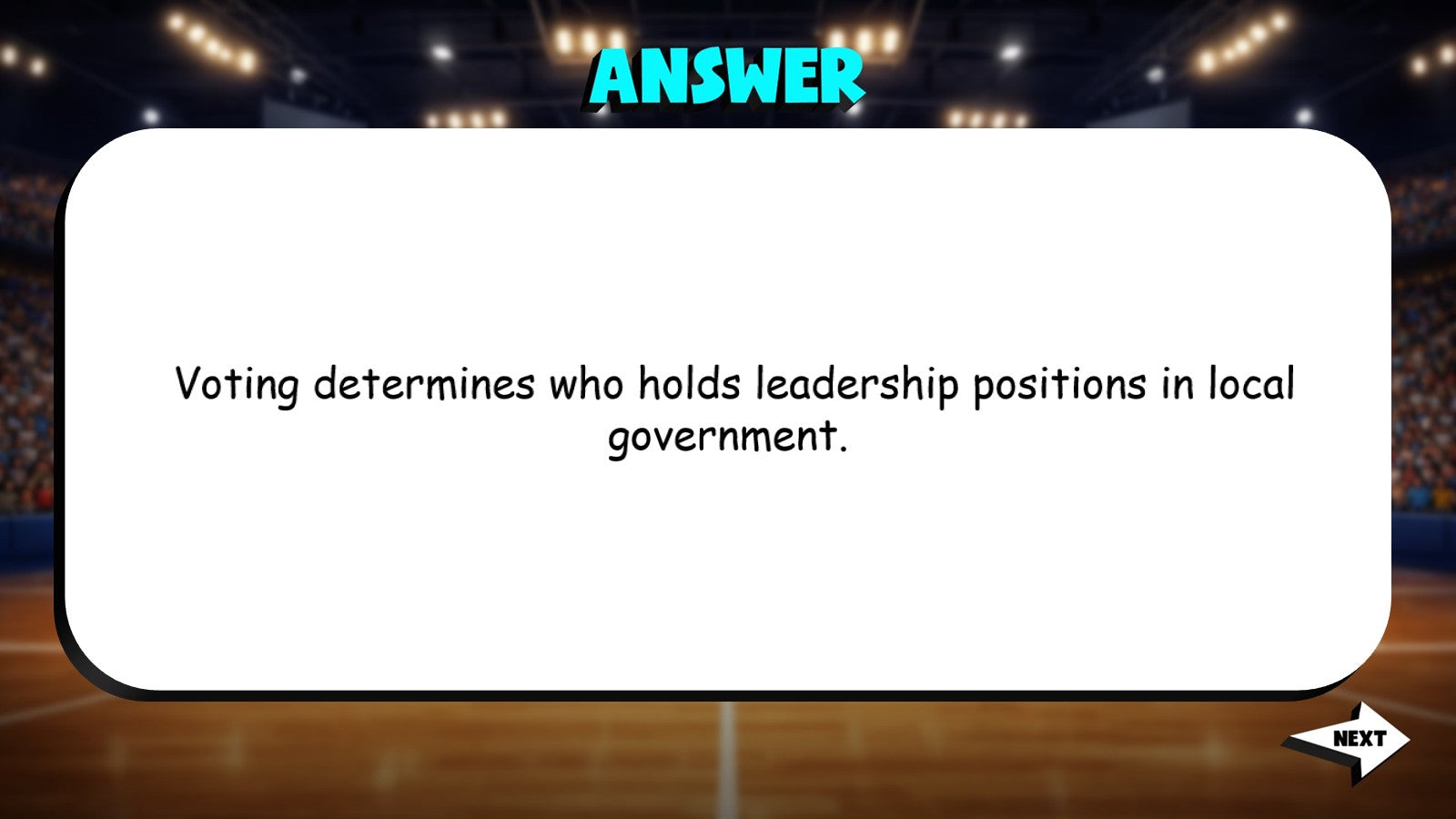 Local Government Structure TRASHKETBALL Socials Game - No Prep Grade 3 Review
