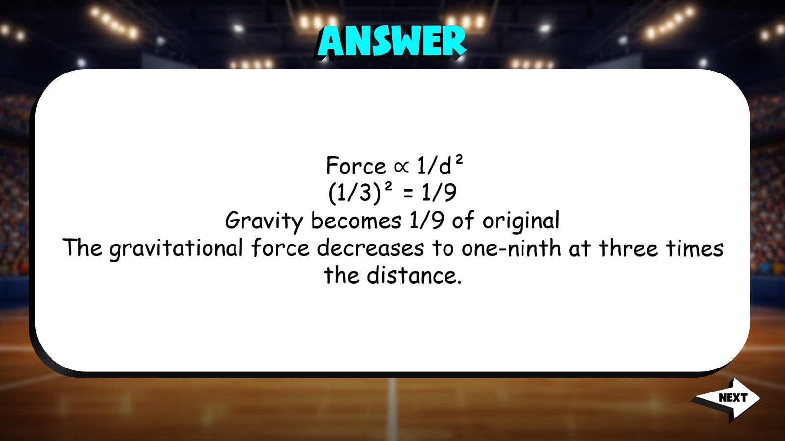 Universal Gravitation TRASHKETBALL Science Game - No Prep Astronomy Review