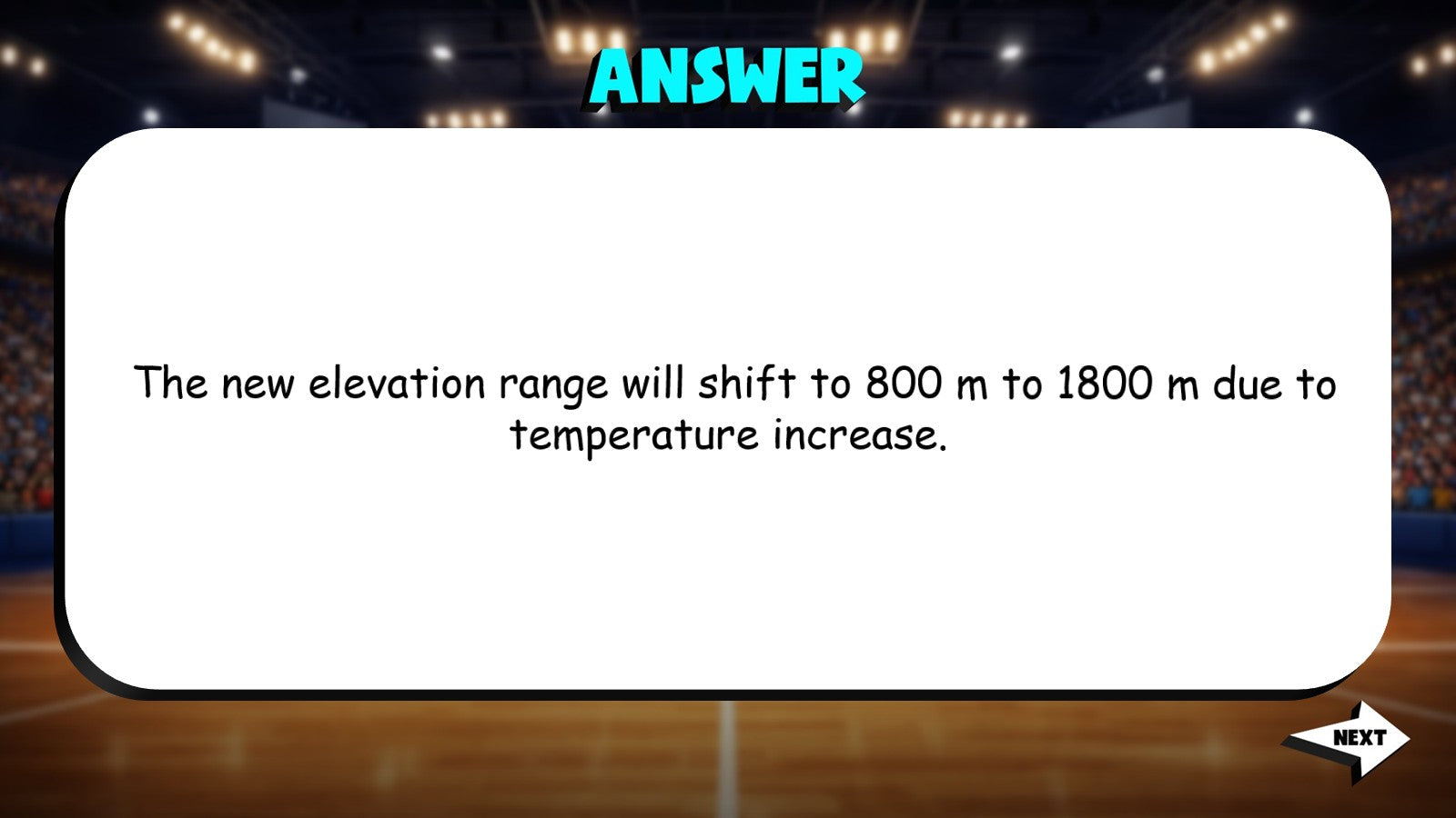 Species Range Shifts TRASHKETBALL Science Game - No Prep Biology Review Activity
