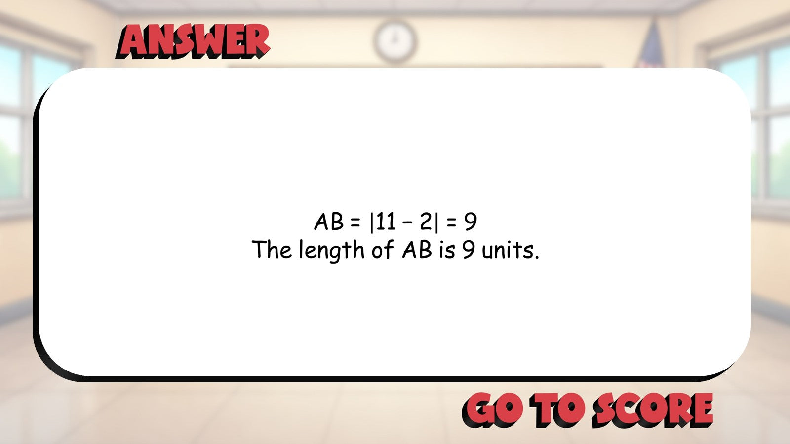 Measuring Segments BIG TERRIBLE GAME - No Prep Geometry Math Review Activity