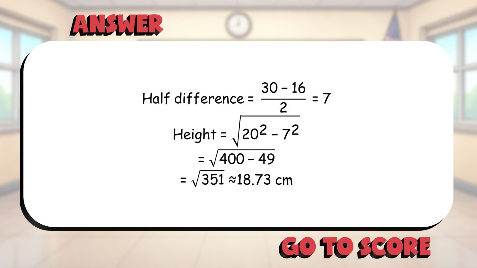Classify Trapezoids BIG TERRIBLE GAME - No Prep Geometry Math Review Activity