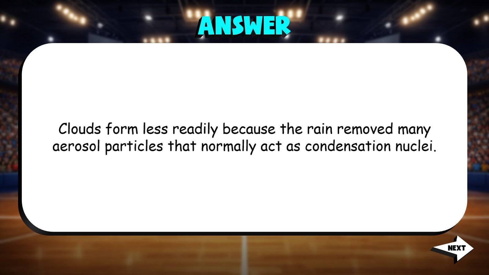 Cloud Formation TRASHKETBALL Game - No Prep Earth Science Review Activity