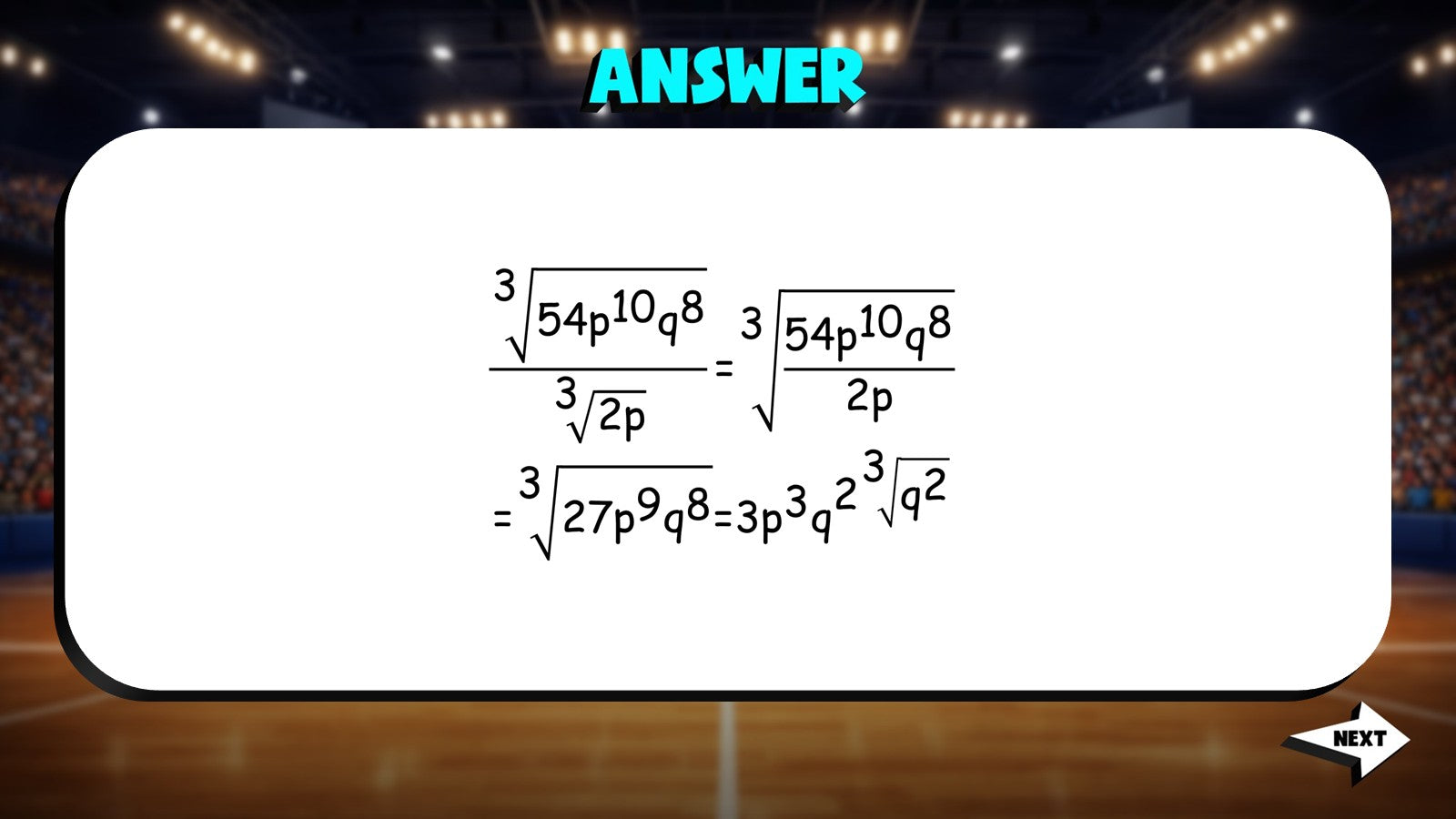 Simplifying Radicals TRASHKETBALL Math Game - No Prep Algebra 2 Review Activity