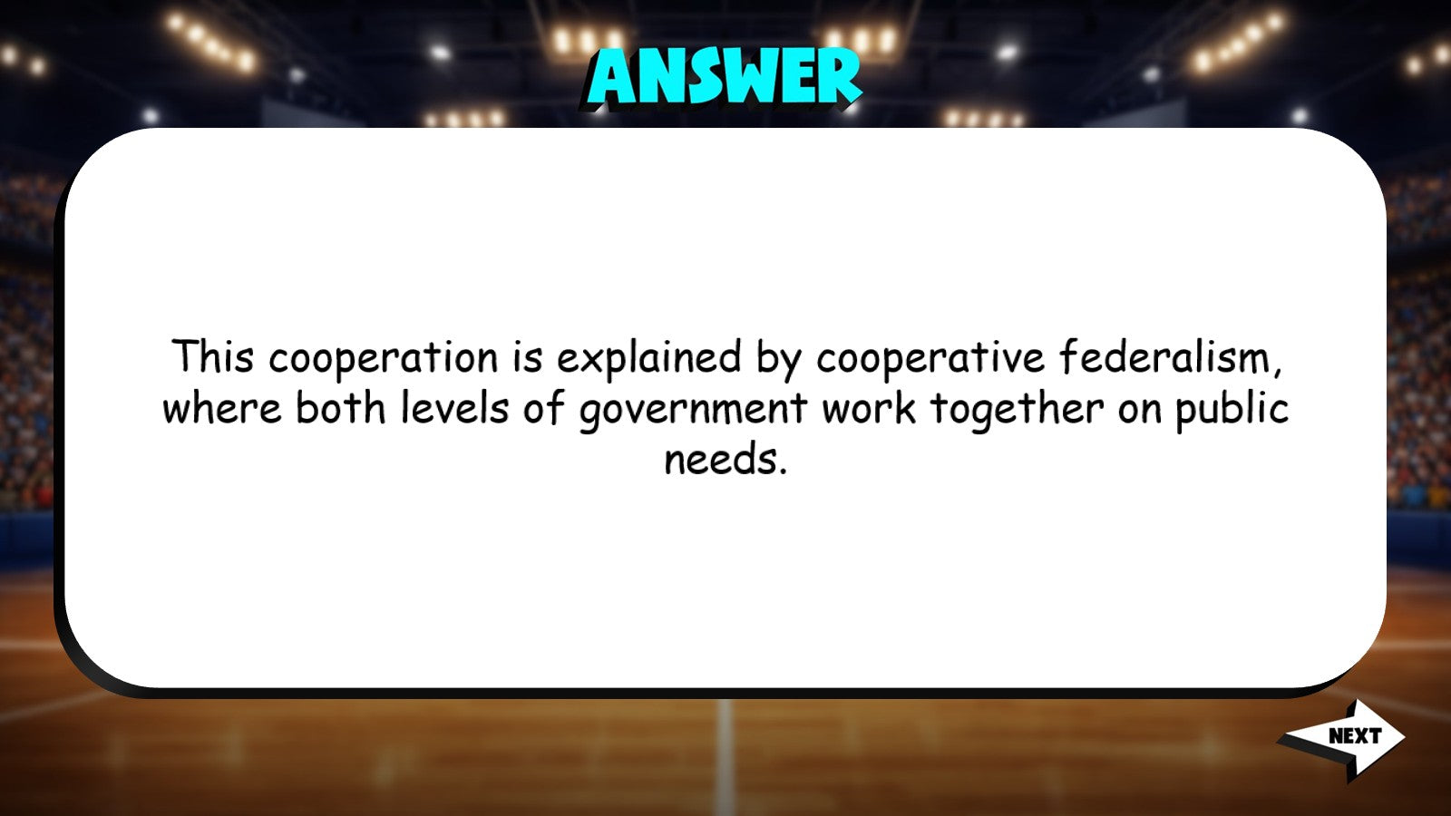 Reserved & Concurrent Powers TRASHKETBALL Civics Game - No Prep Review Activity