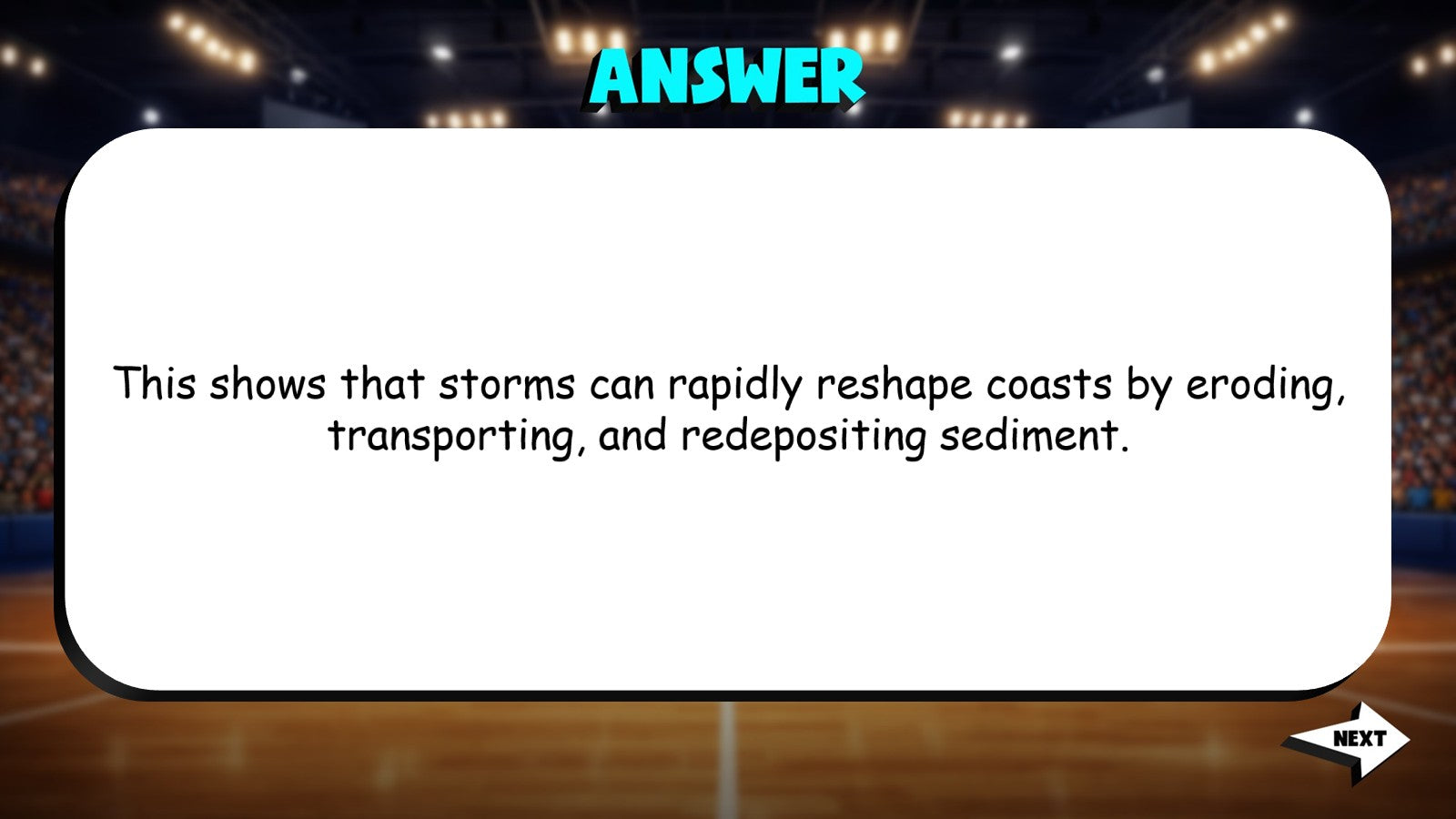 Coastal Erosion & Deposition TRASHKETBALL Game - No Prep Earth Science Review