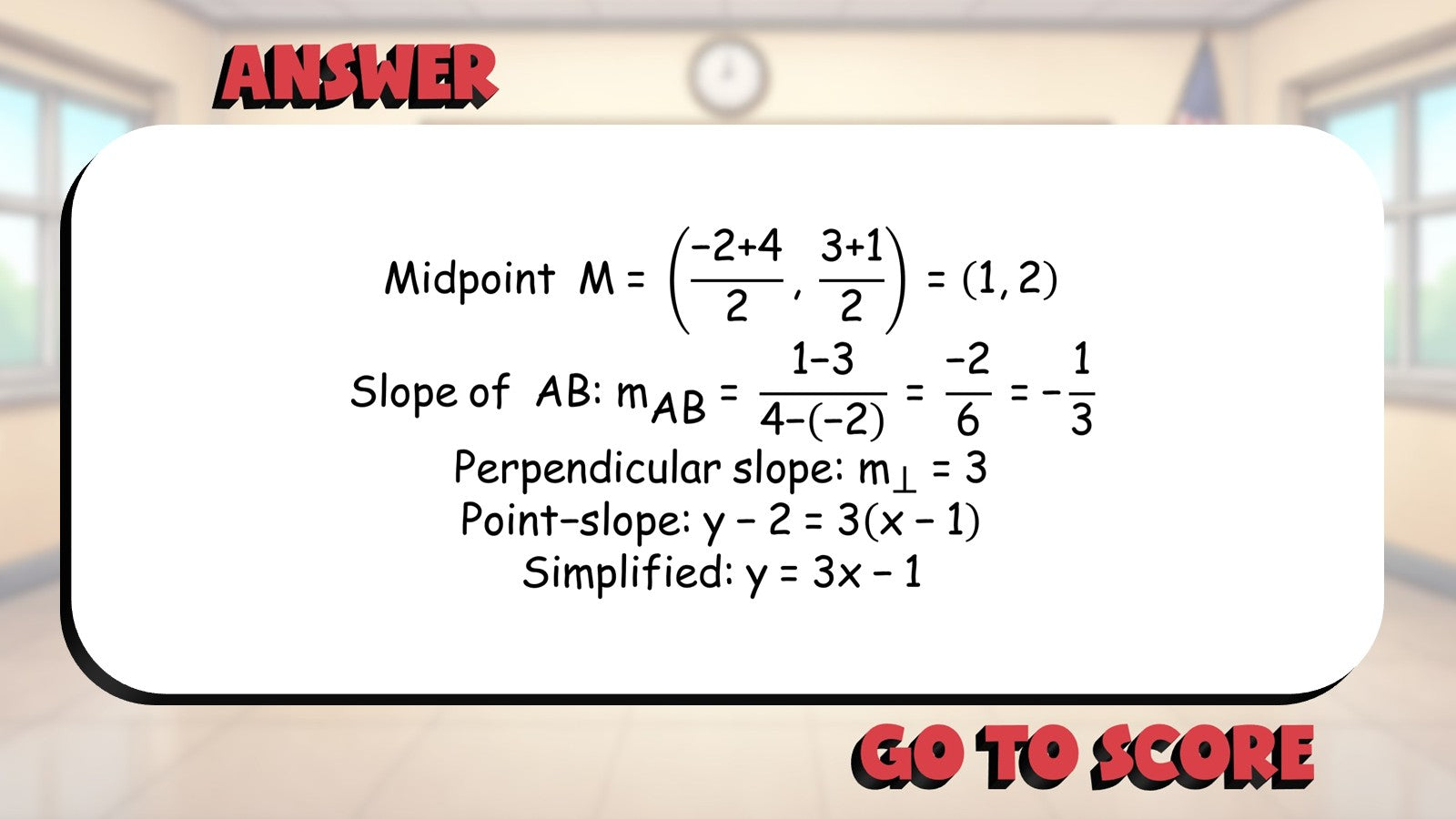 Construct Segments & Midpoints BIG TERRIBLE GAME - No Prep Geometry Math Review