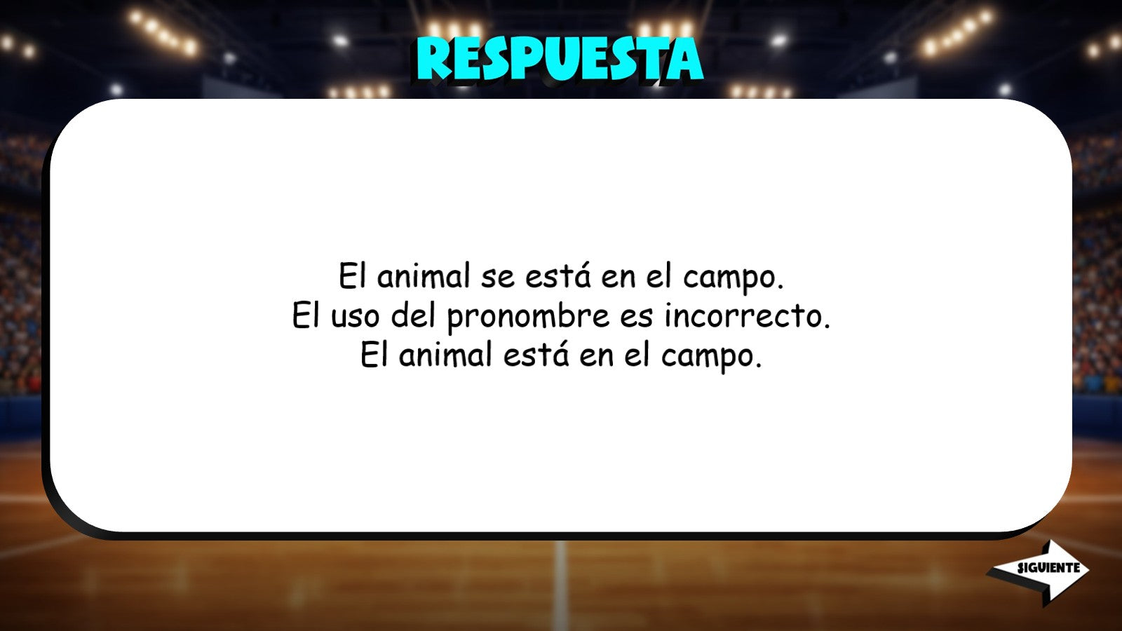 Find the Error - Pets & Farms TRASHKETBALL Spanish Game - No Prep Exercise
