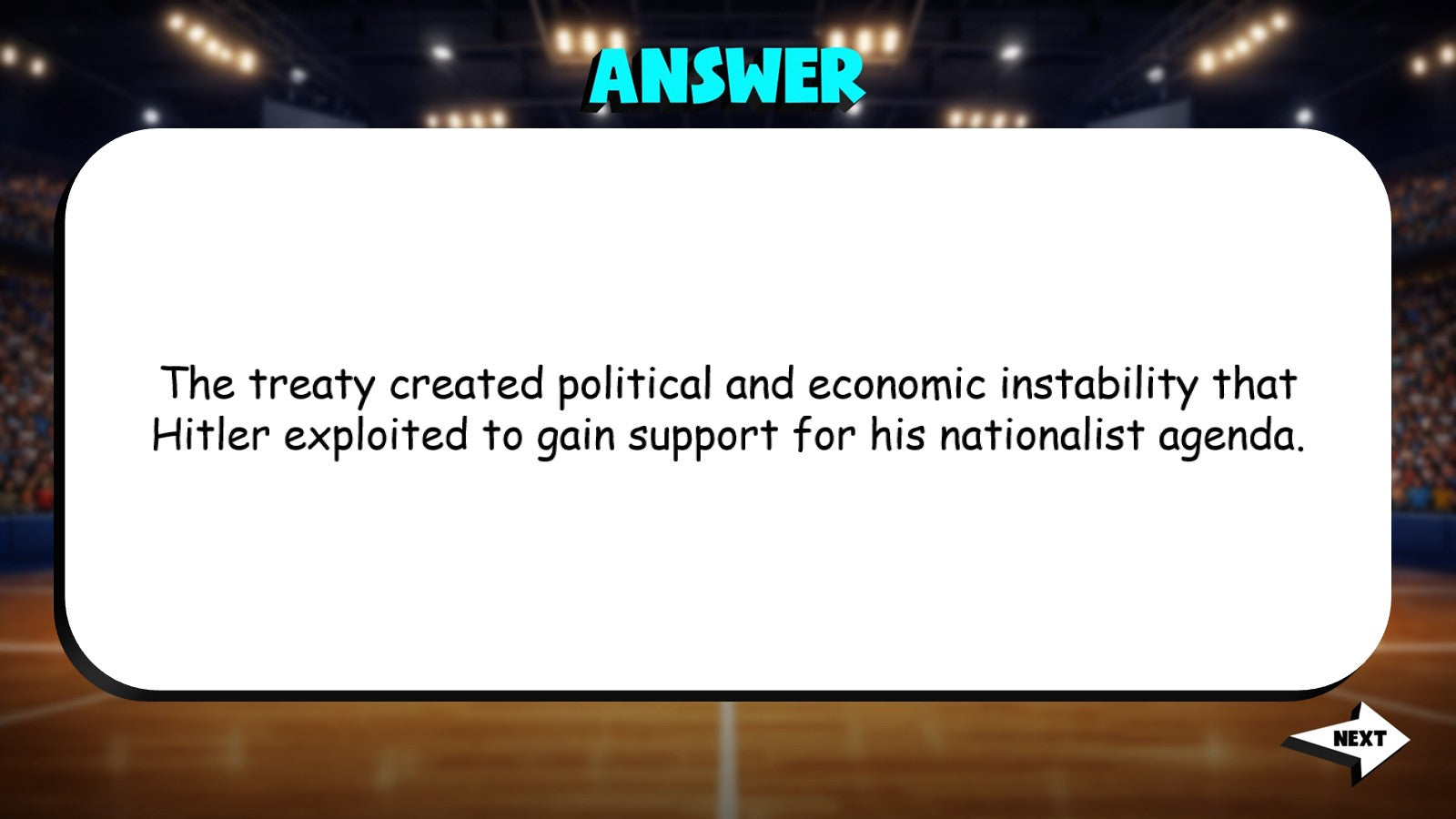 Peace Settlements & Consequences TRASHKETBALL Game - No Prep World History