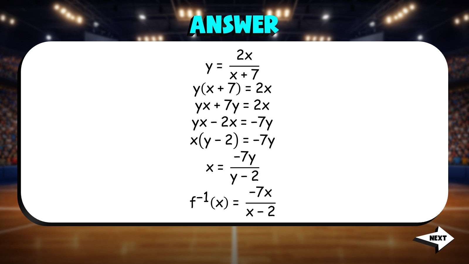 Inverse Functions TRASHKETBALL Math Game - No Prep Algebra 2 Review Activity