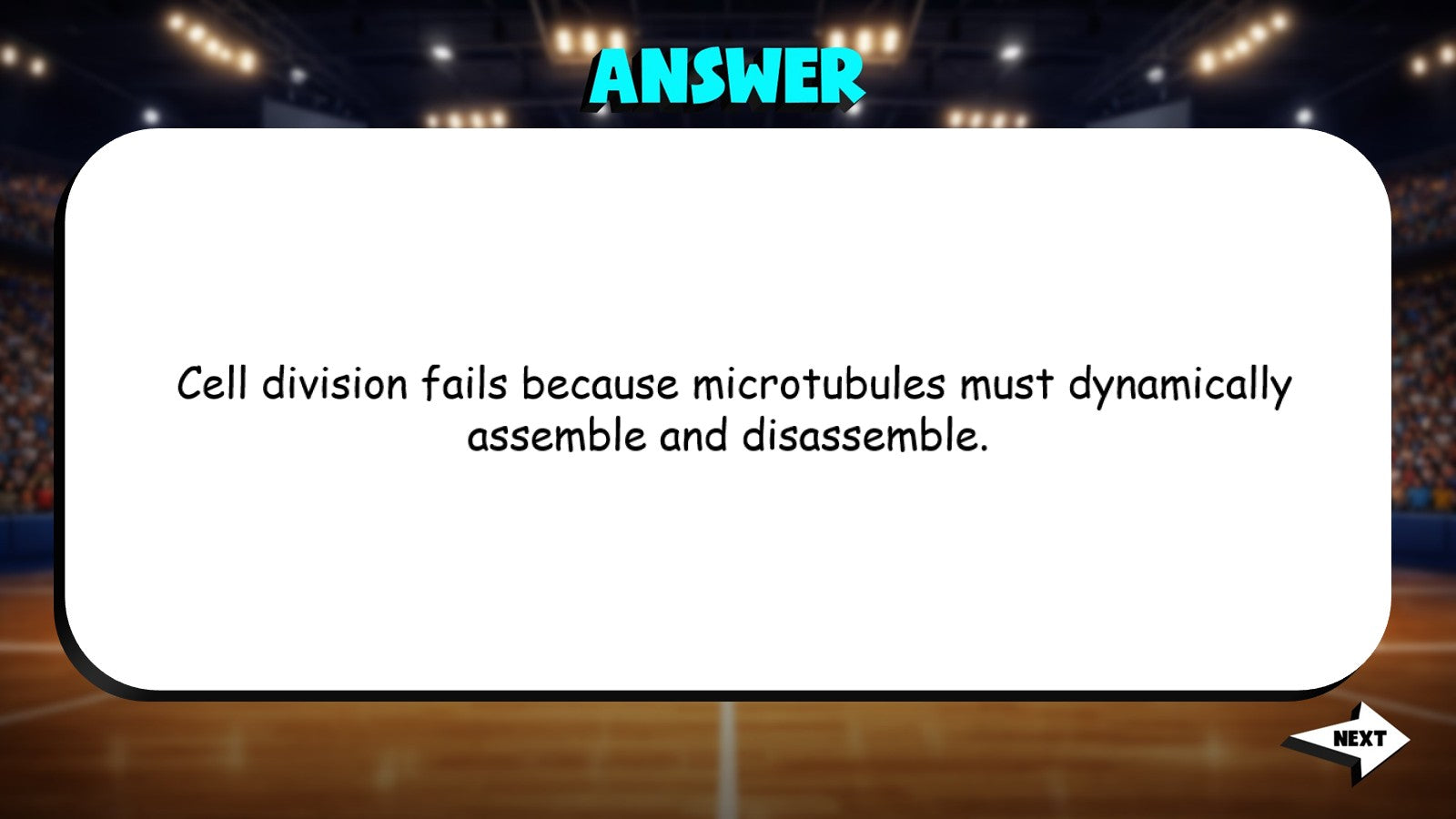 Cytoskeleton & Cell Movement TRASHKETBALL Science Game - No Prep AP Biology