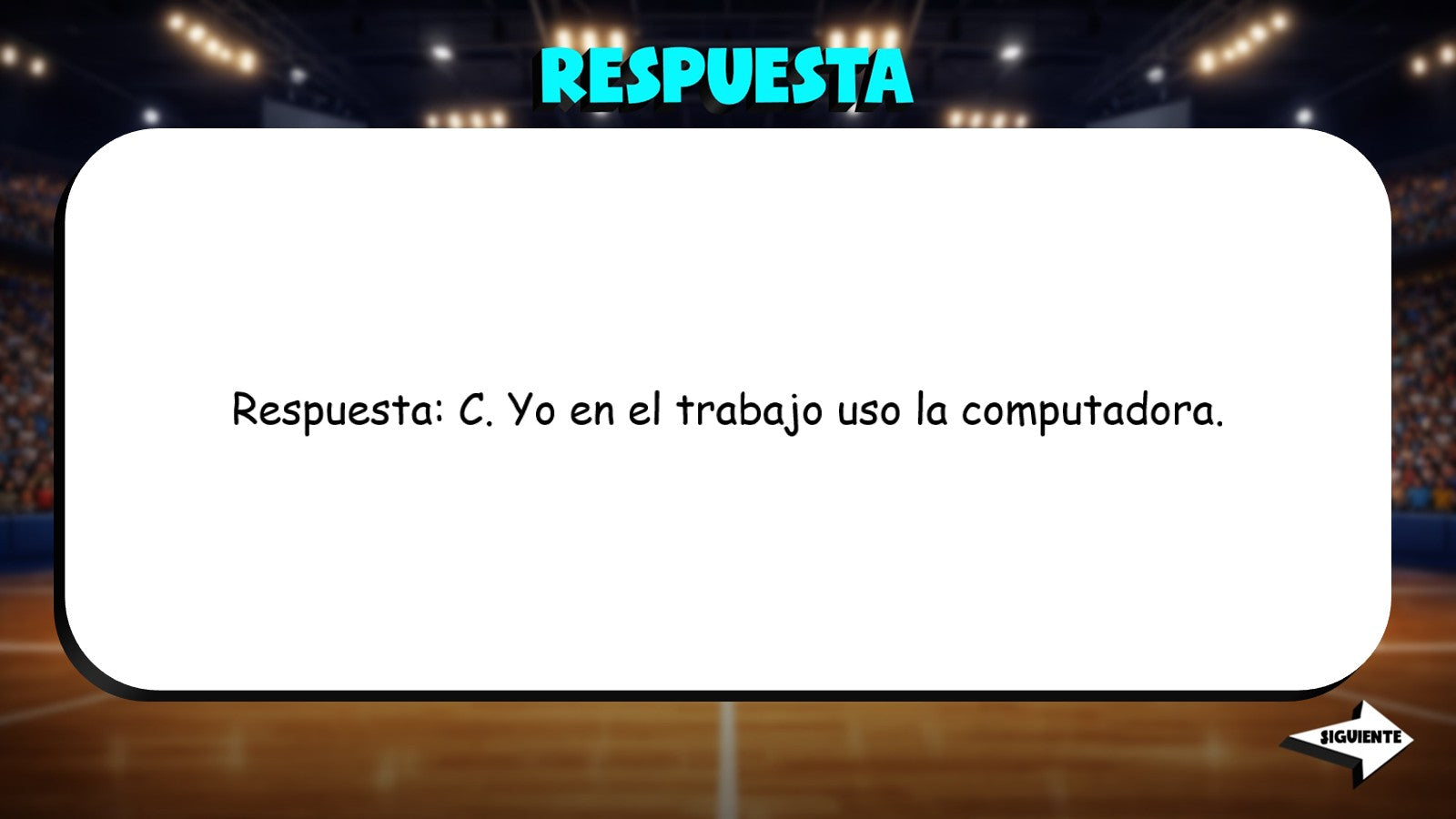 Select Correct Sentence - Frequency Expressions TRASHKETBALL Game - Spanish