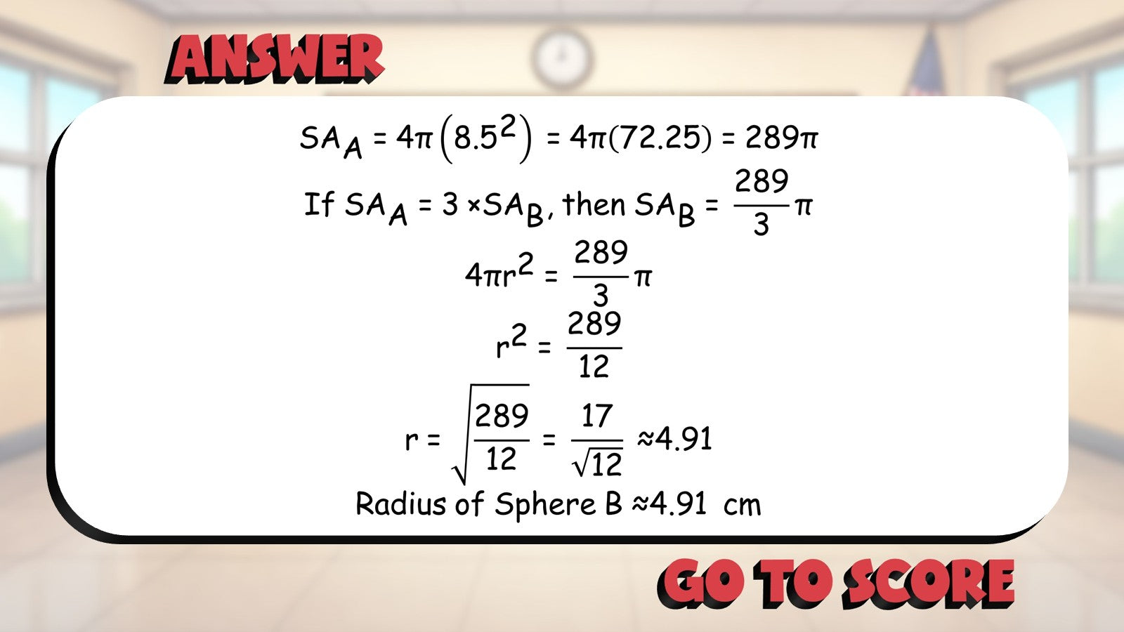 Volume of Spheres BIG TERRIBLE GAME - No Prep Geometry Math Review Activity