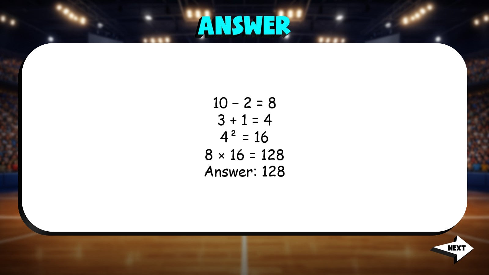 Order of Operations with Exponents TRASHKETBALL Math Game - No Prep Grade 6