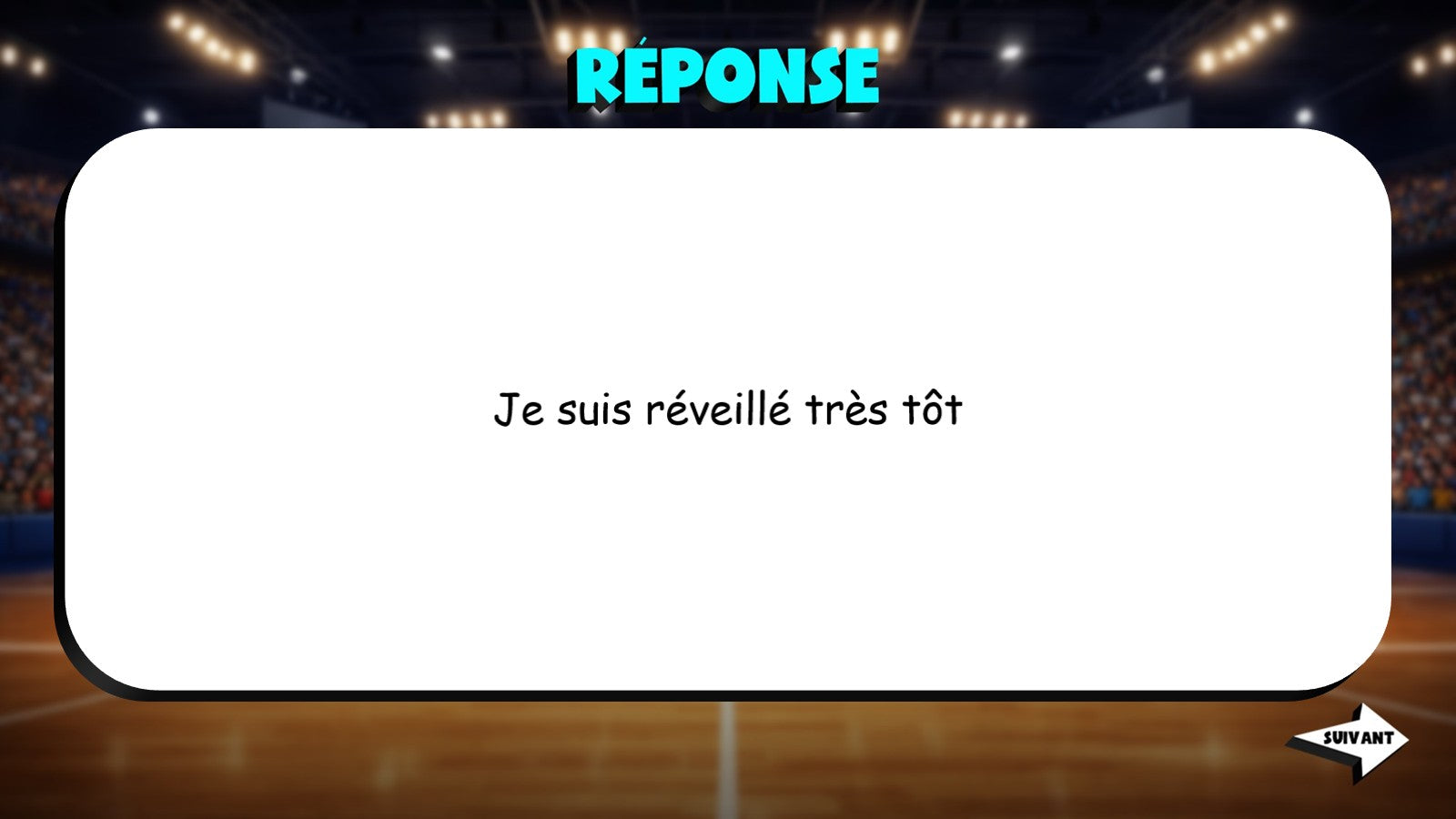 Sentence Scramble - Physical States TRASHKETBALL French Game - No Prep Exercise