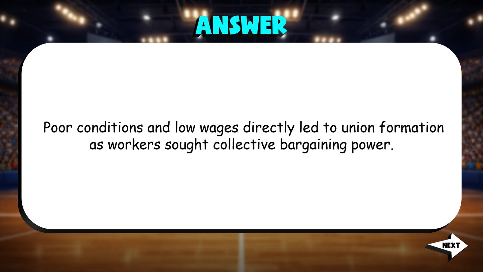 Working Conditions & Industrial Labor TRASHKETBALL U.S. History Game - No Prep