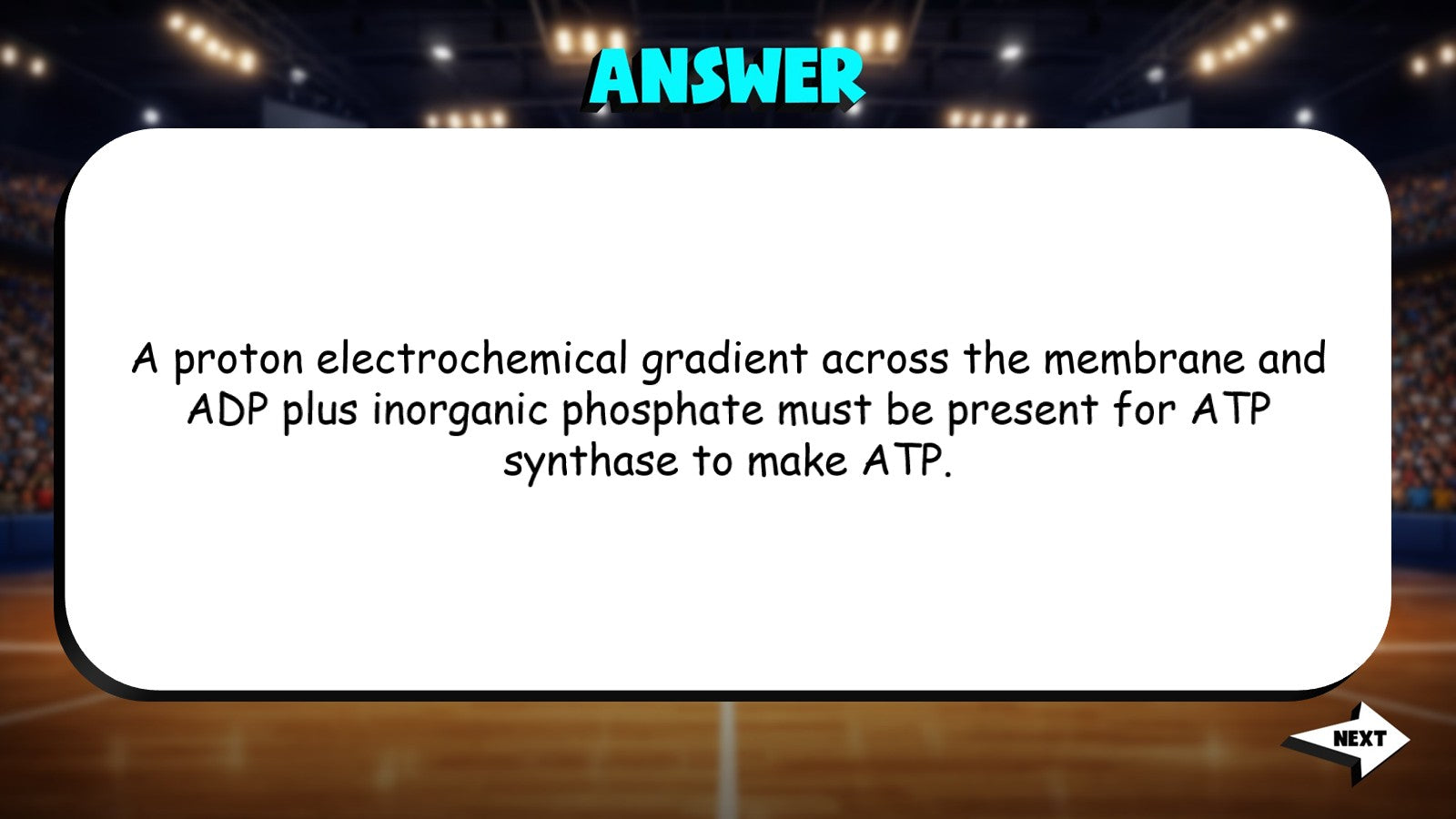 Electron Transport & ATP Synthesis TRASHKETBALL Science Game - AP Biology