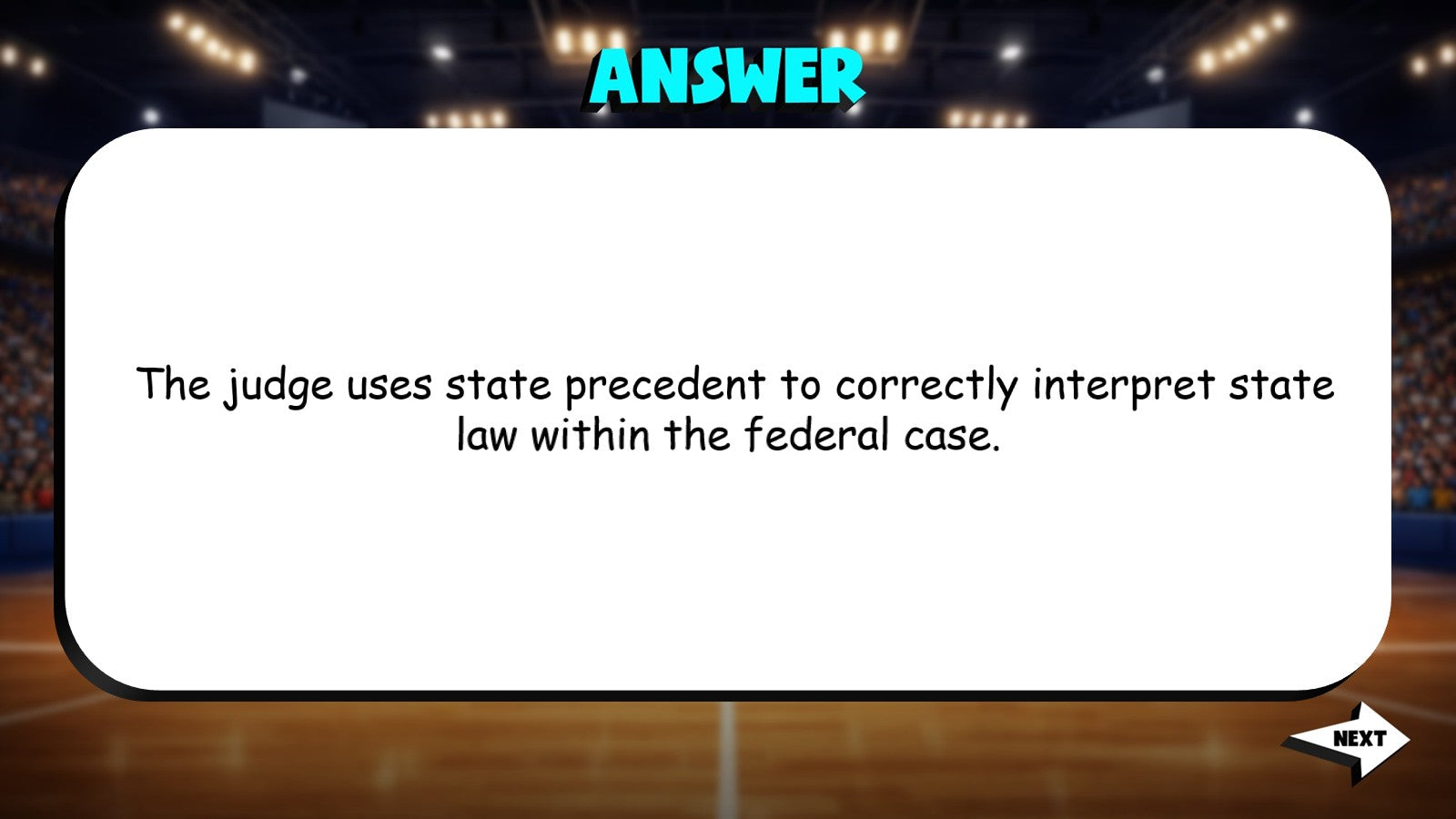 Case Law & Precedent TRASHKETBALL Civics Game - No Prep Review Activity