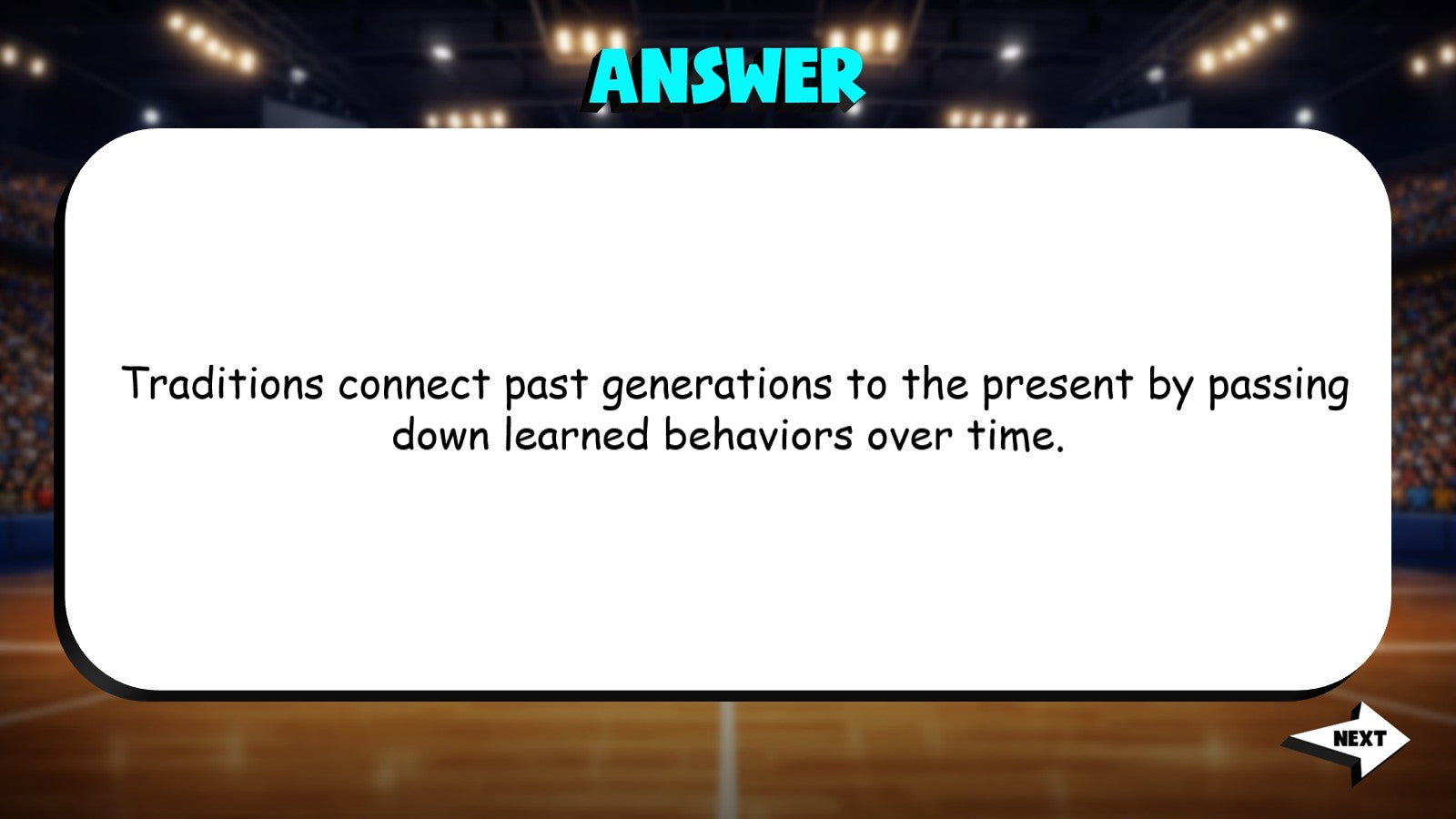 Learned Behavior TRASHKETBALL Socials Game - No Prep Grade 3 Review Activity