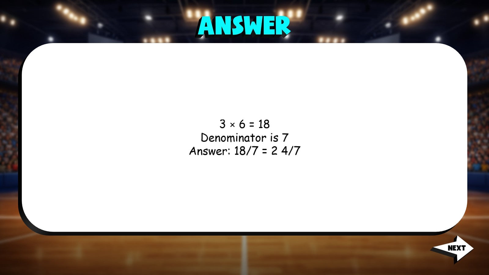 Multiply Fractions by Whole Numbers TRASHKETBALL Math Game - No Prep Grade 4