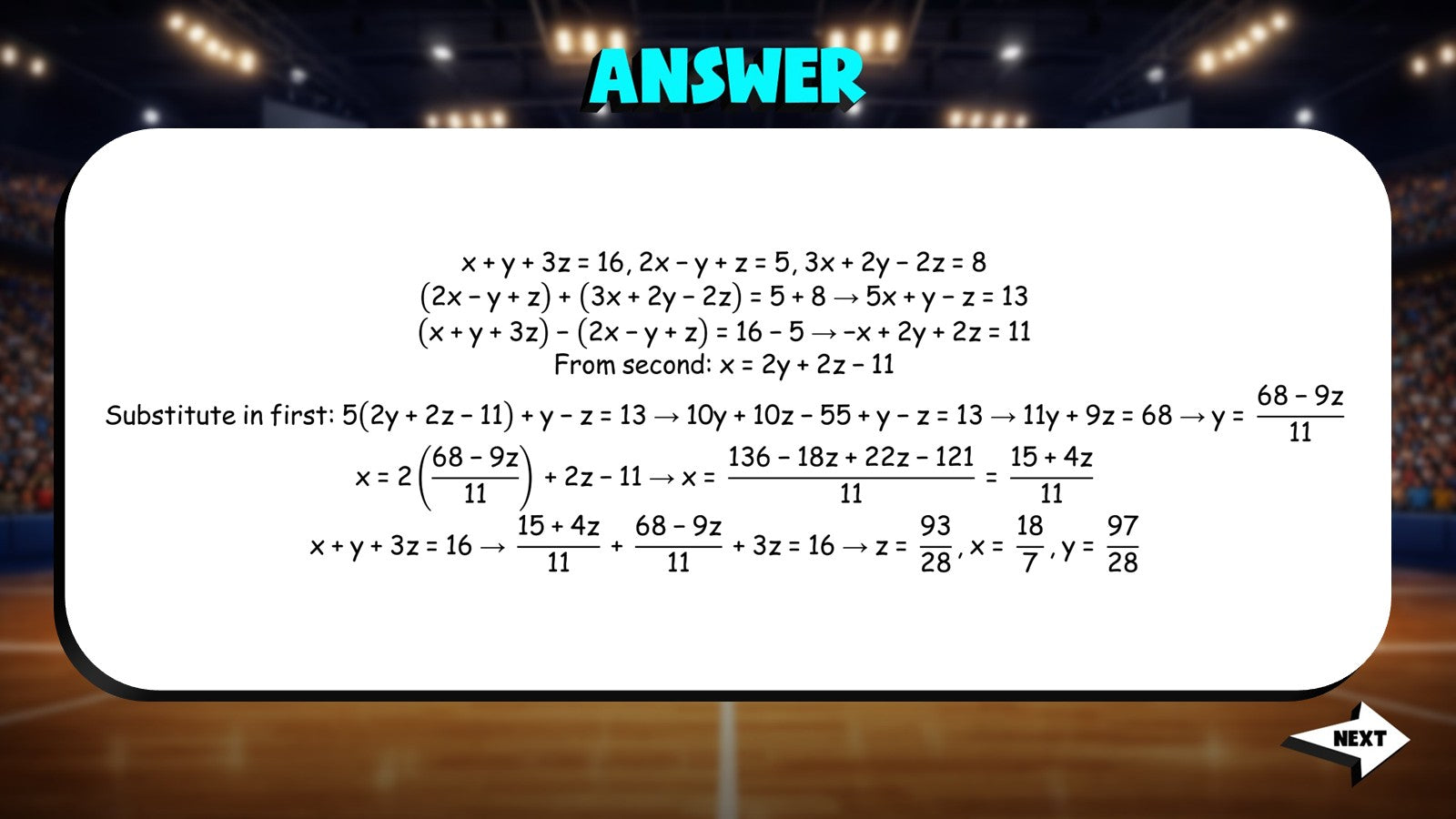 Systems in Three Variables TRASHKETBALL Math Game - No Prep PreCalculus Review