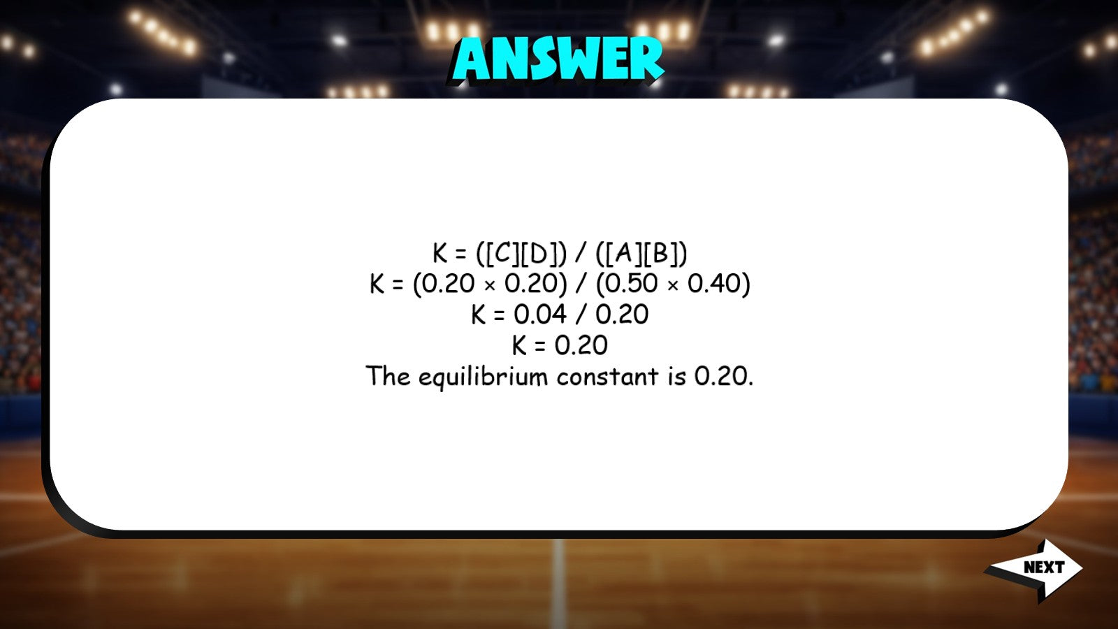 Equilibrium Expressions TRASHKETBALL Science Game - No Prep Chemistry Review