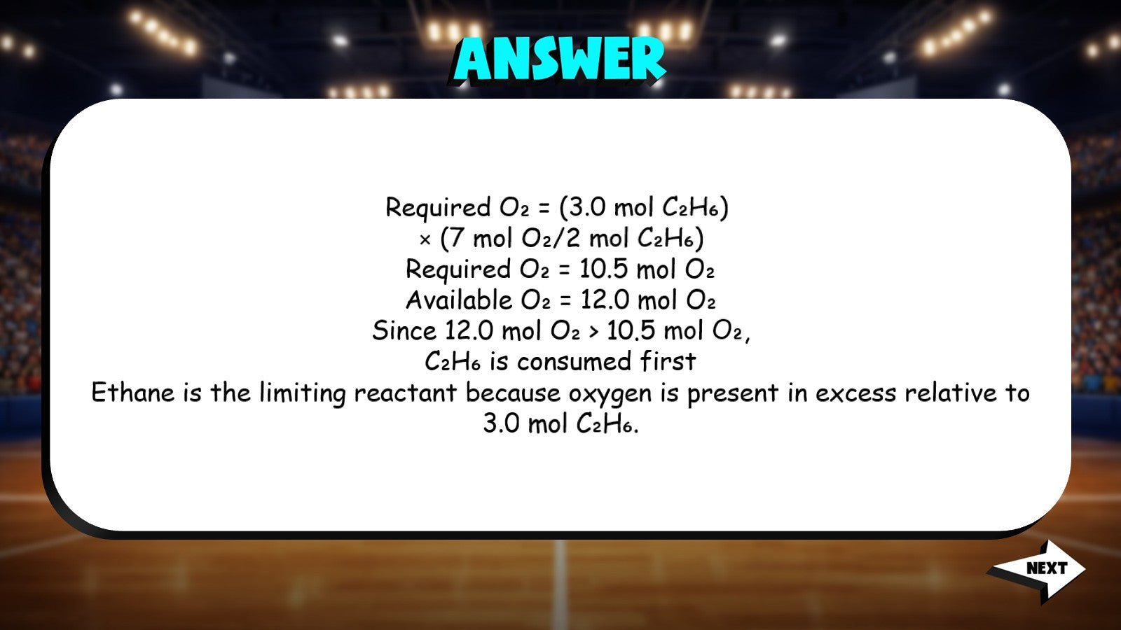Excess & Limiting Reactants TRASHKETBALL Science Game - No Prep Chemistry Review