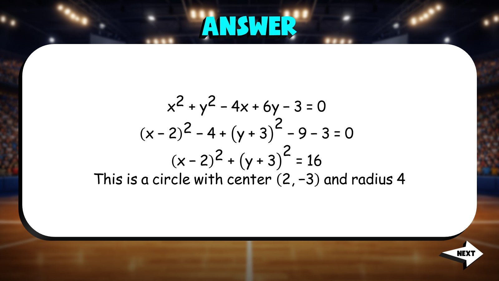 Identifying Conics TRASHKETBALL Math Game - No Prep Algebra 2 Review Activity