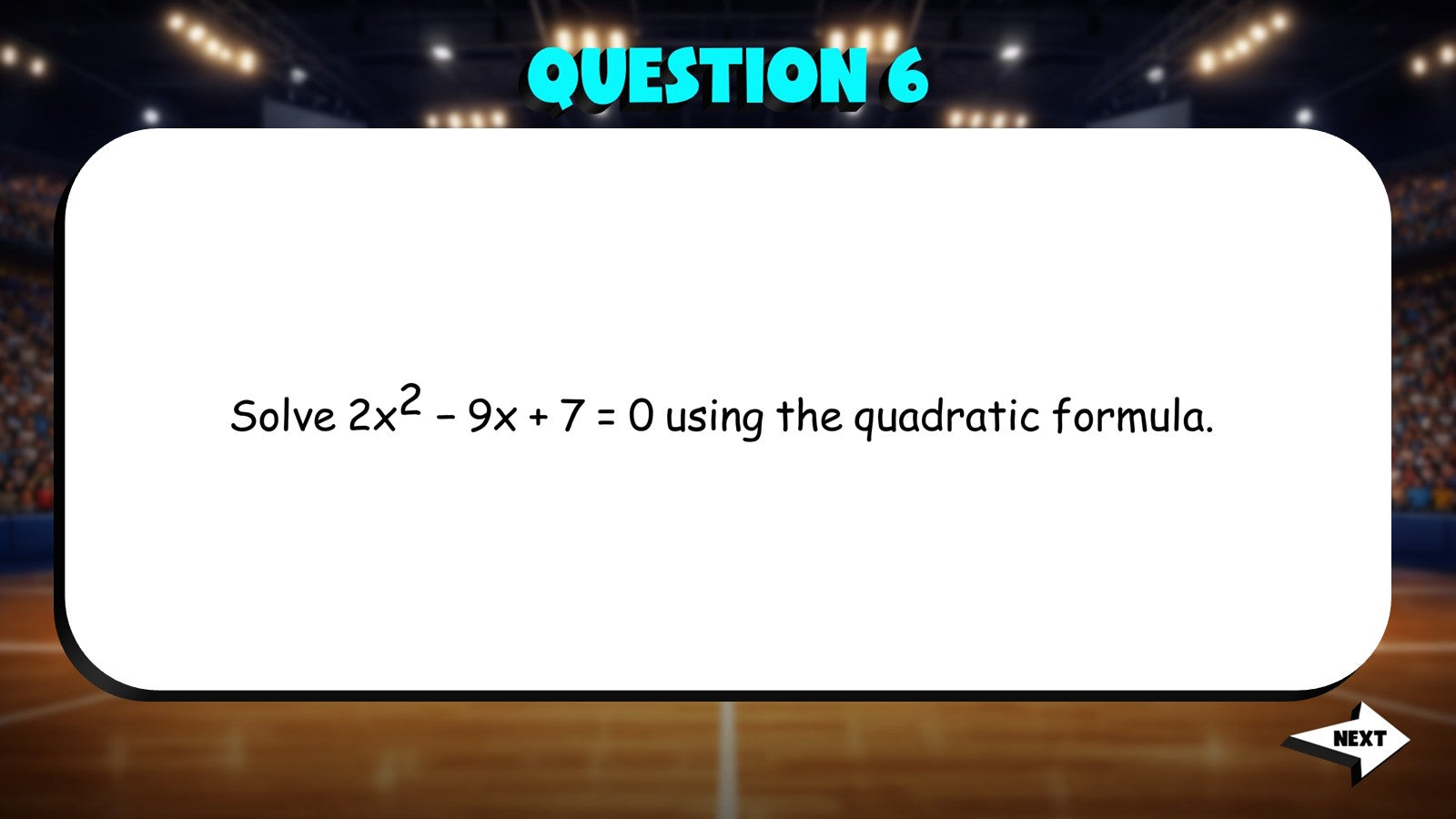 Quadratic Formula TRASHKETBALL Math Game - No Prep Algebra 2 Review Activity