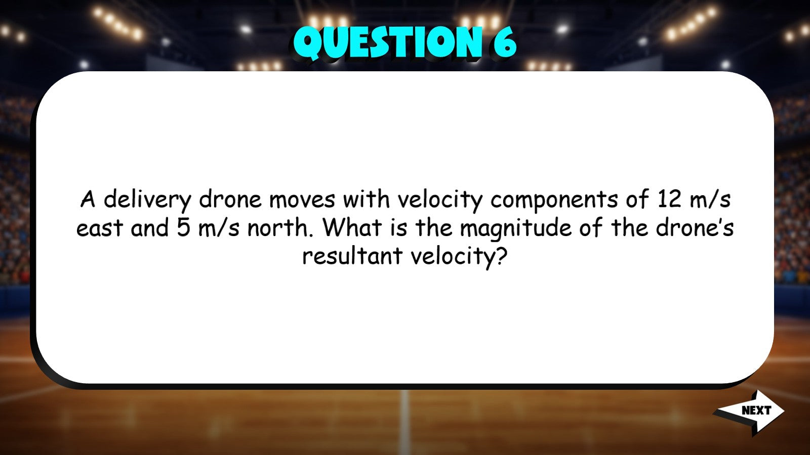 Resultant Motion from Components TRASHKETBALL Science Game - No Prep Physics
