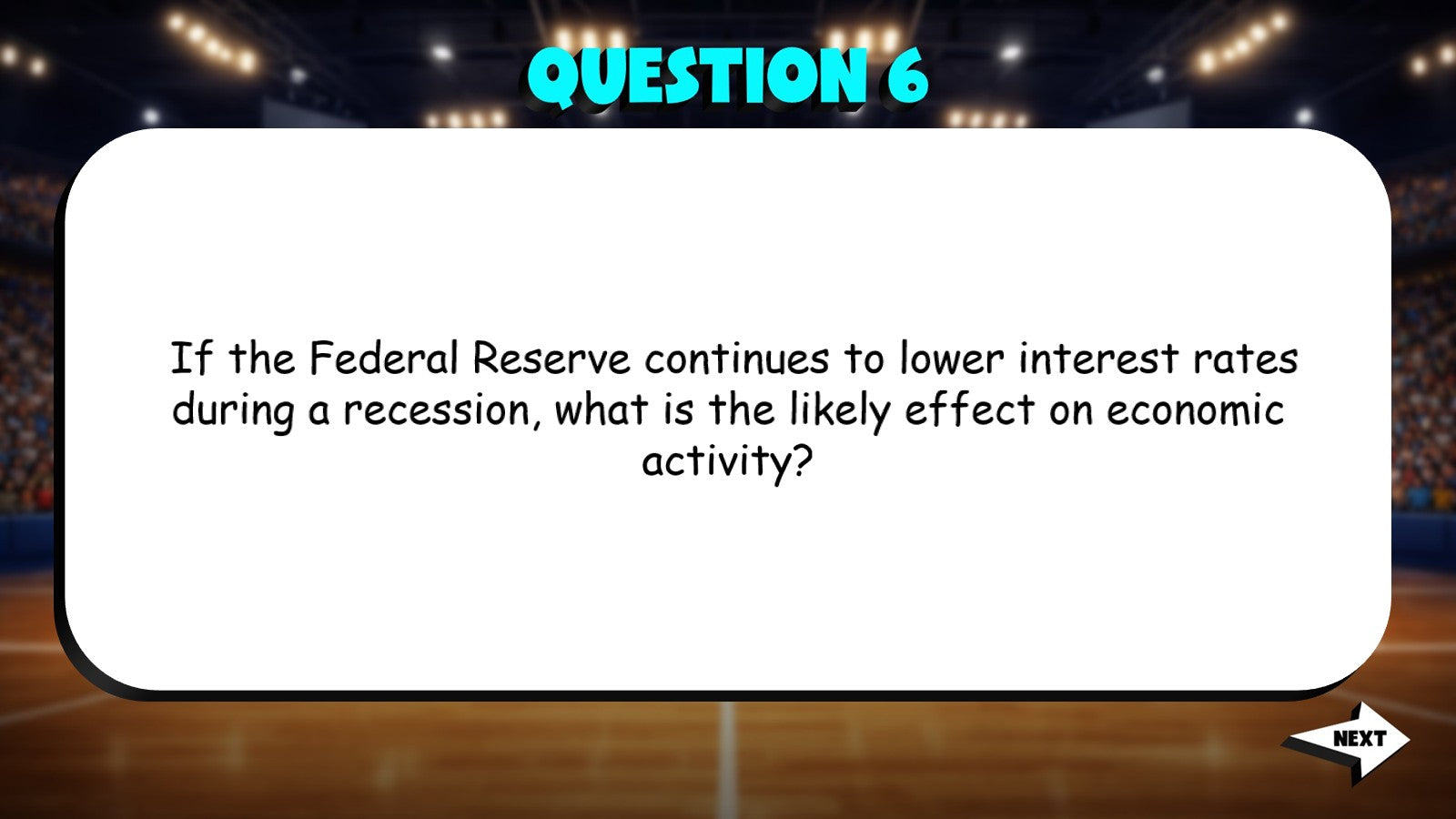 Role of the Federal Reserve TRASHKETBALL Economics Game - No Prep Review
