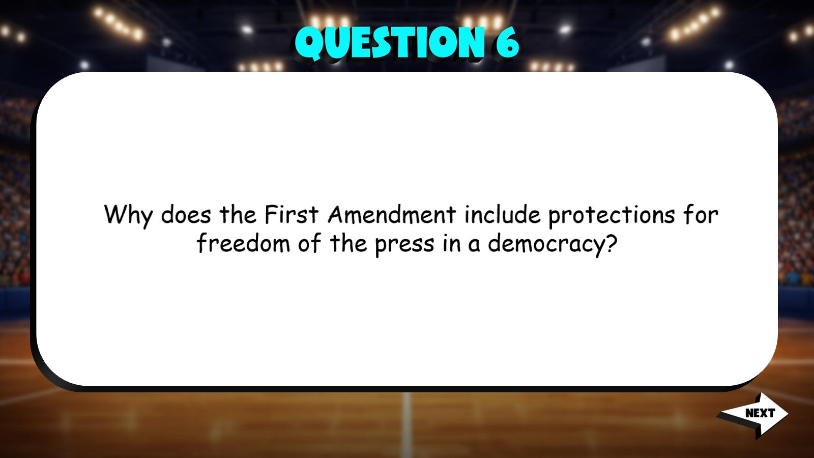 First Amendment Freedoms TRASHKETBALL Civics Game - No Prep Review Activity