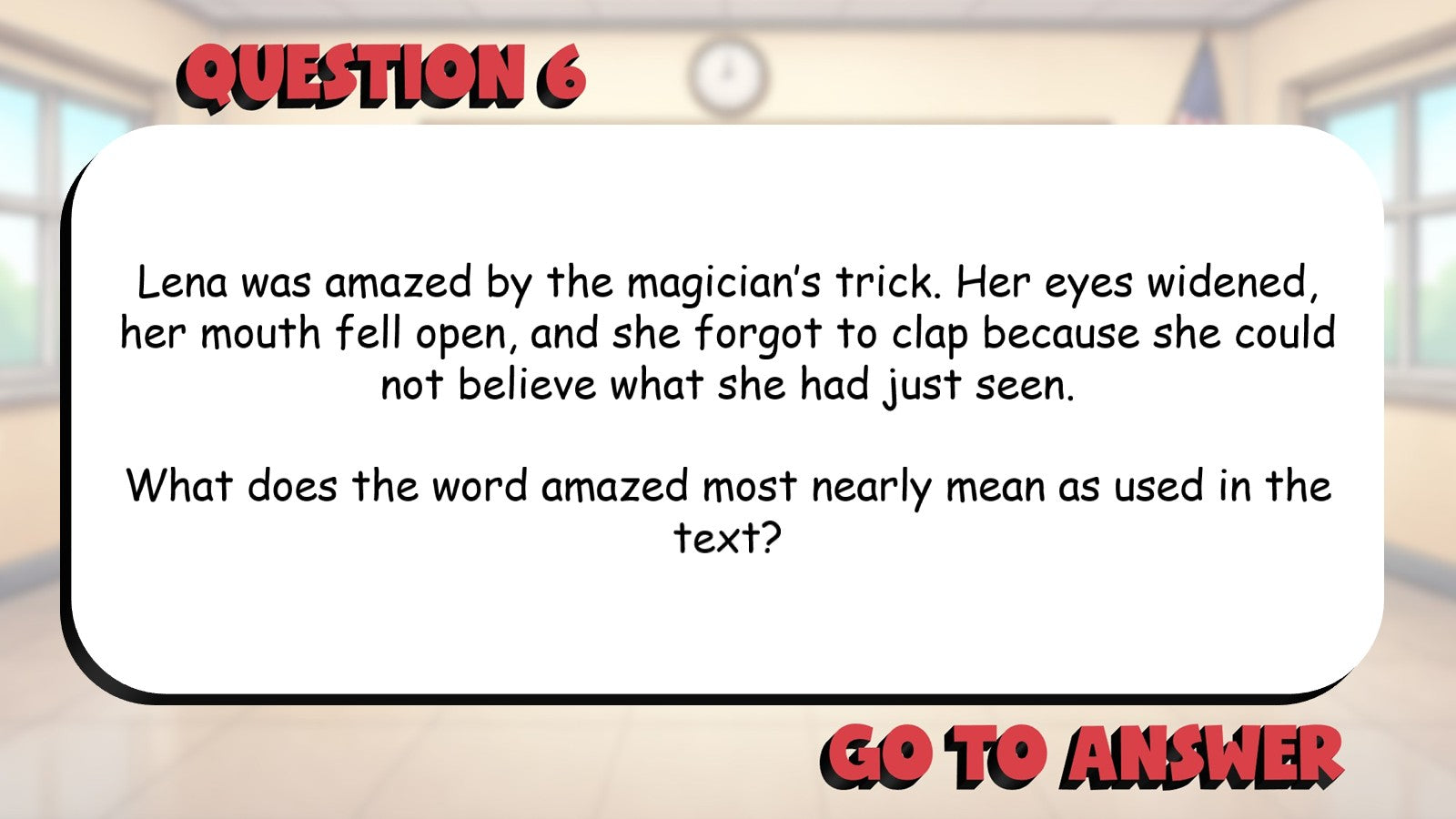Context Clues to Determine Word Meaning BIG TERRIBLE GAME - Grade 4 ELA Review