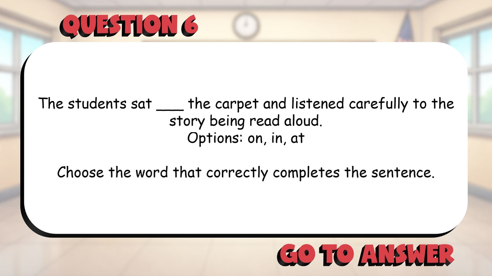 Identify Grade Level High Frequency Words BIG TERRIBLE GAME - Grade 3 ELA Review