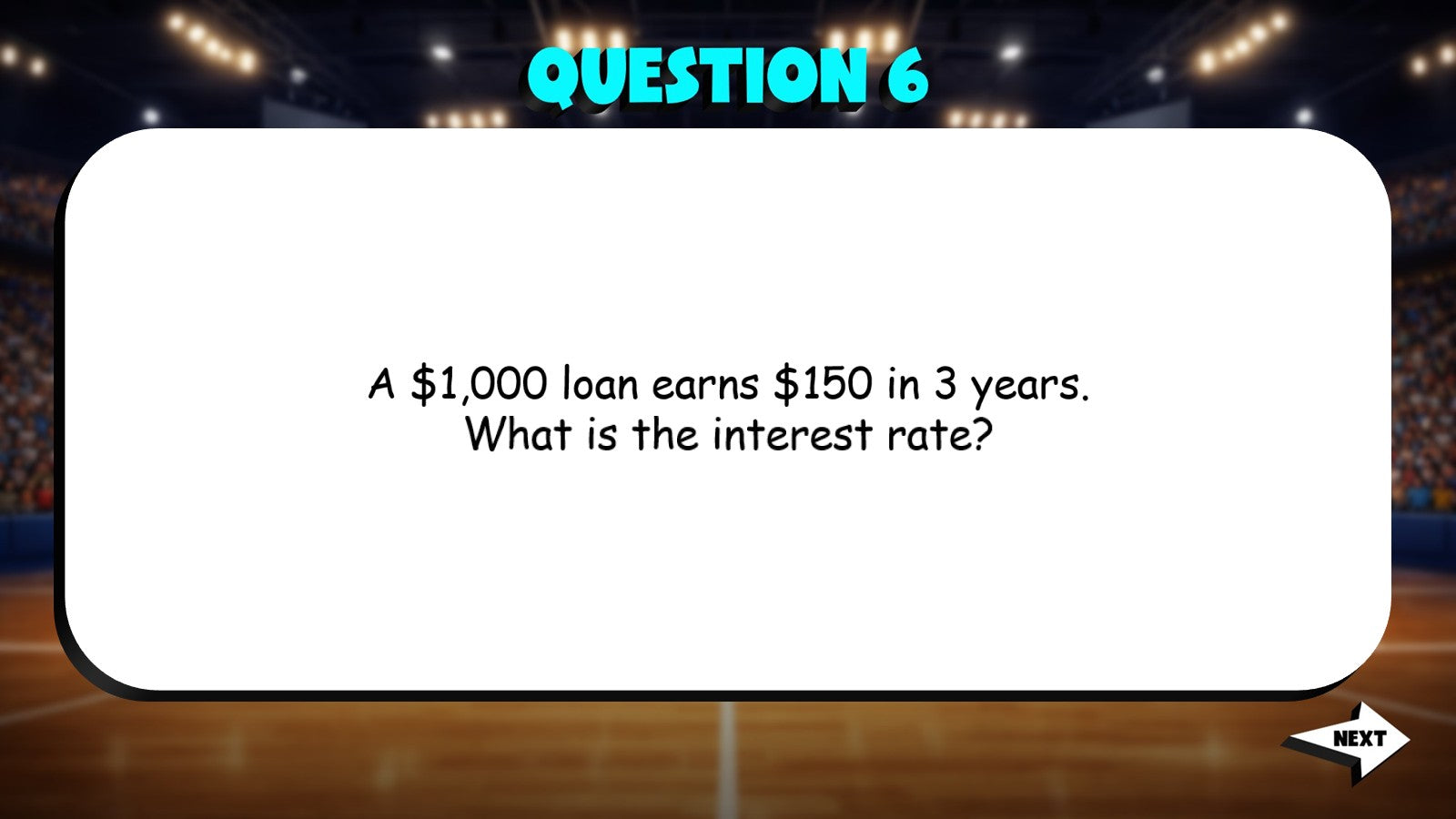Understand Loans with Equations TRASHKETBALL Math Game - No Prep Grade 7 Review