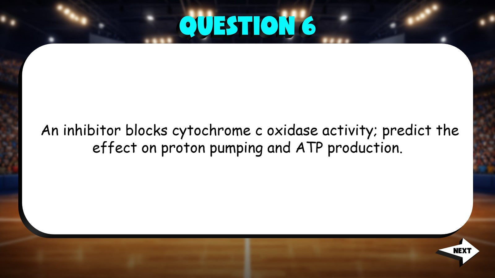 Electron Transport & ATP Synthesis TRASHKETBALL Science Game - AP Biology