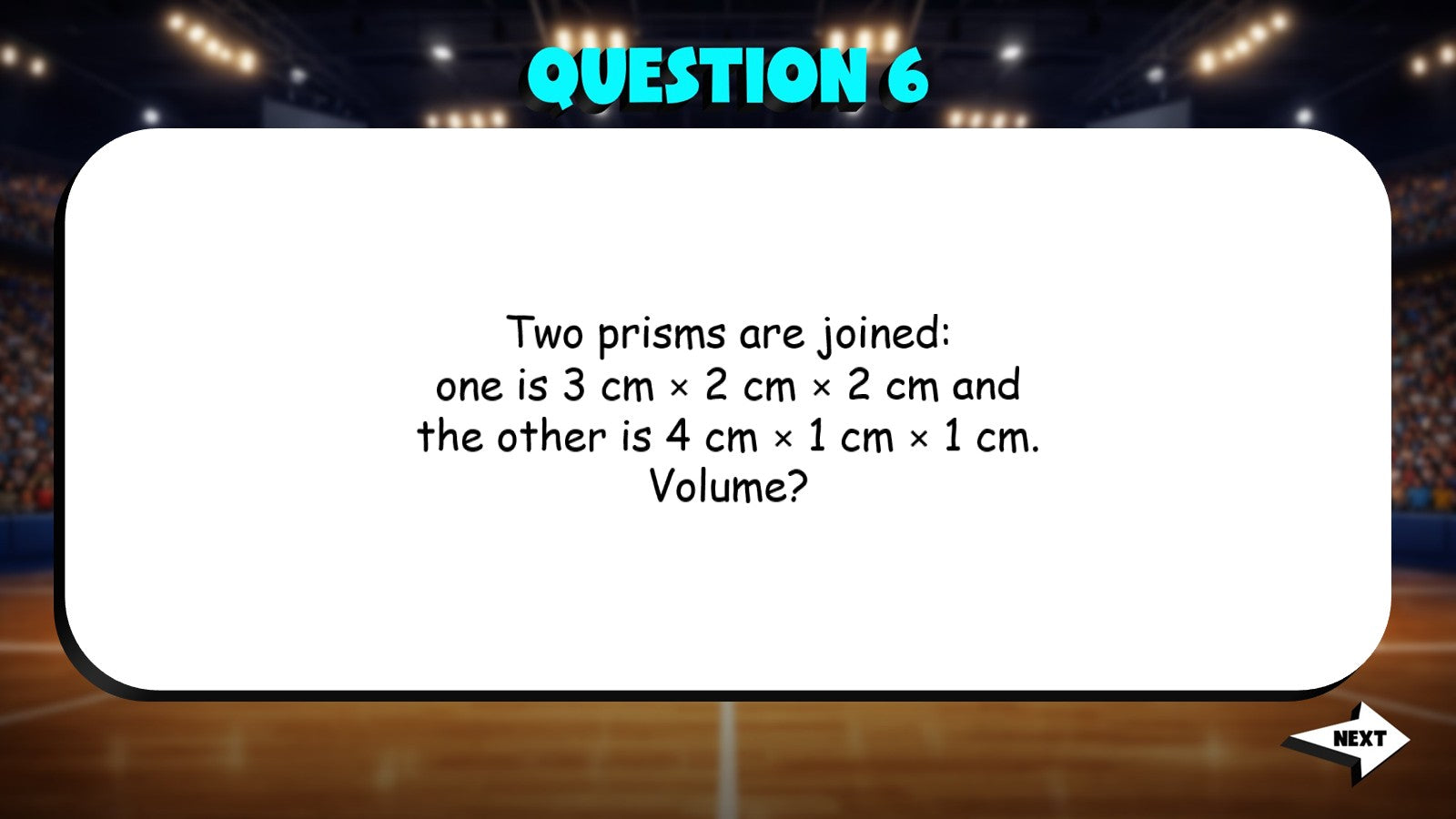 Volume of Composite Figures TRASHKETBALL Math Game - No Prep Grade 5 Review