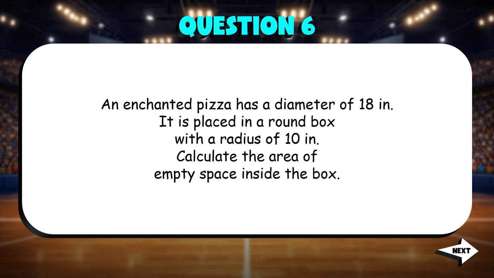 Pi Day Circle Geometry TRASHKETBALL Math Game - No Prep Grade 8 Review Activity