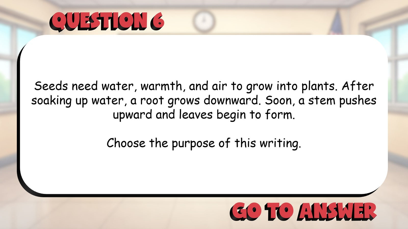 Identify the Author’s Purpose BIG TERRIBLE GAME - No Prep Grade 4 ELA Review